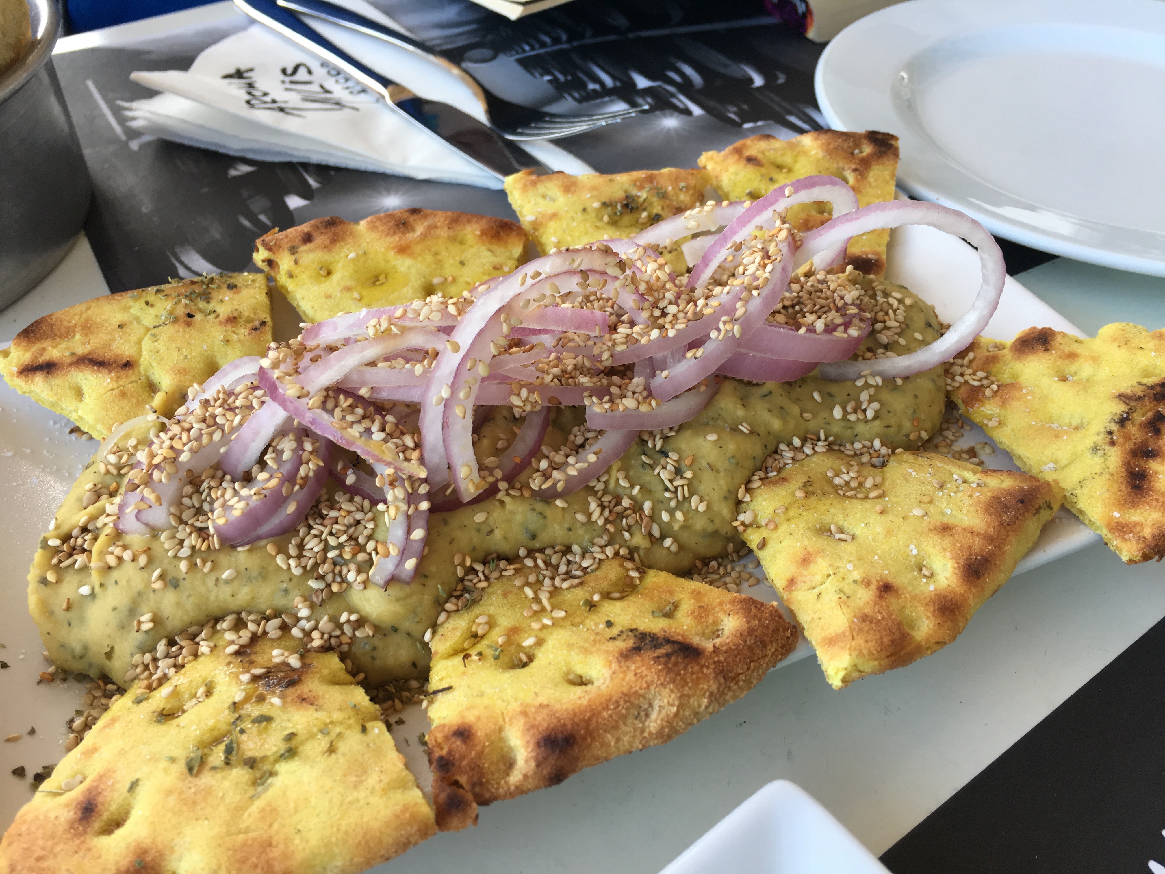 Appetizer Hummus Artemis Karamoleggos