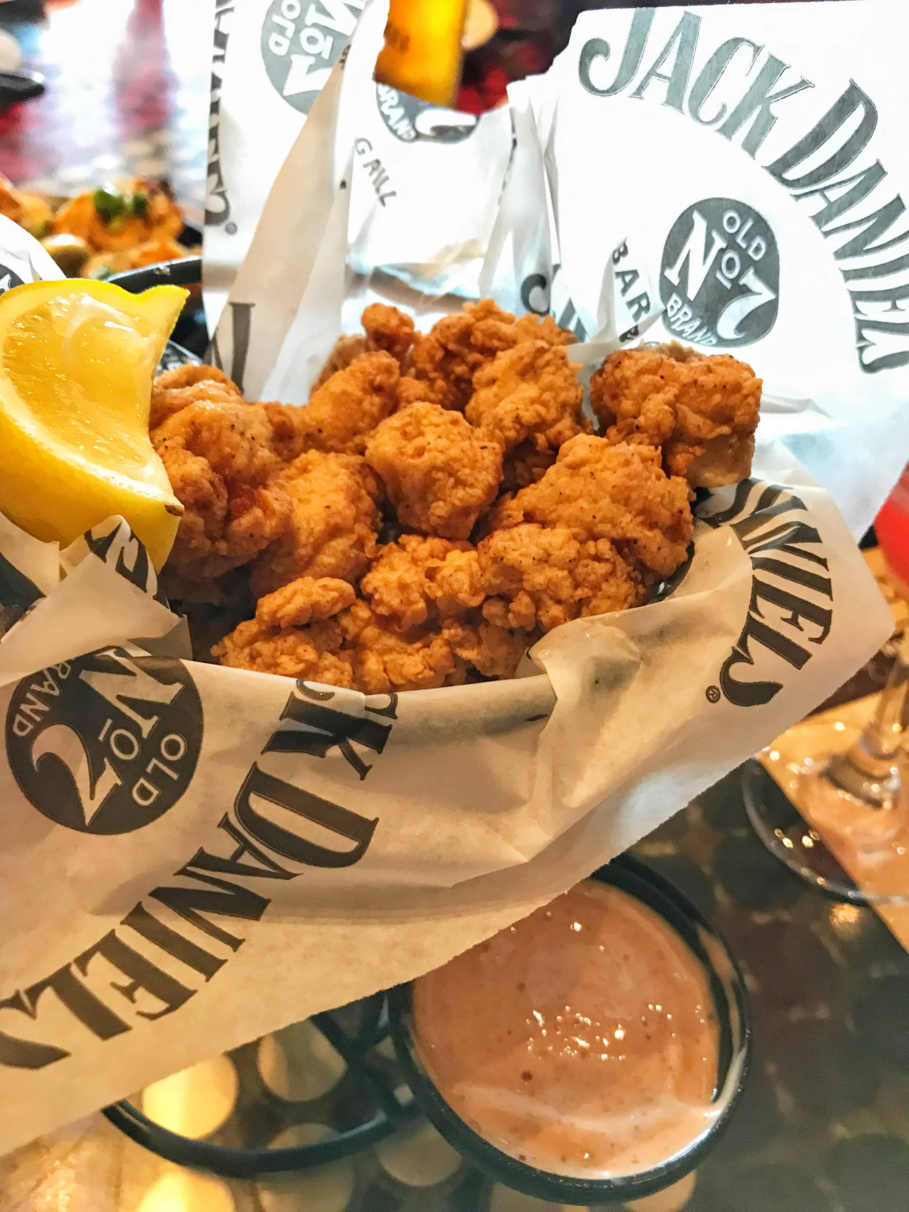 Fried Alligator at Jack Daniel's Bar & Grill