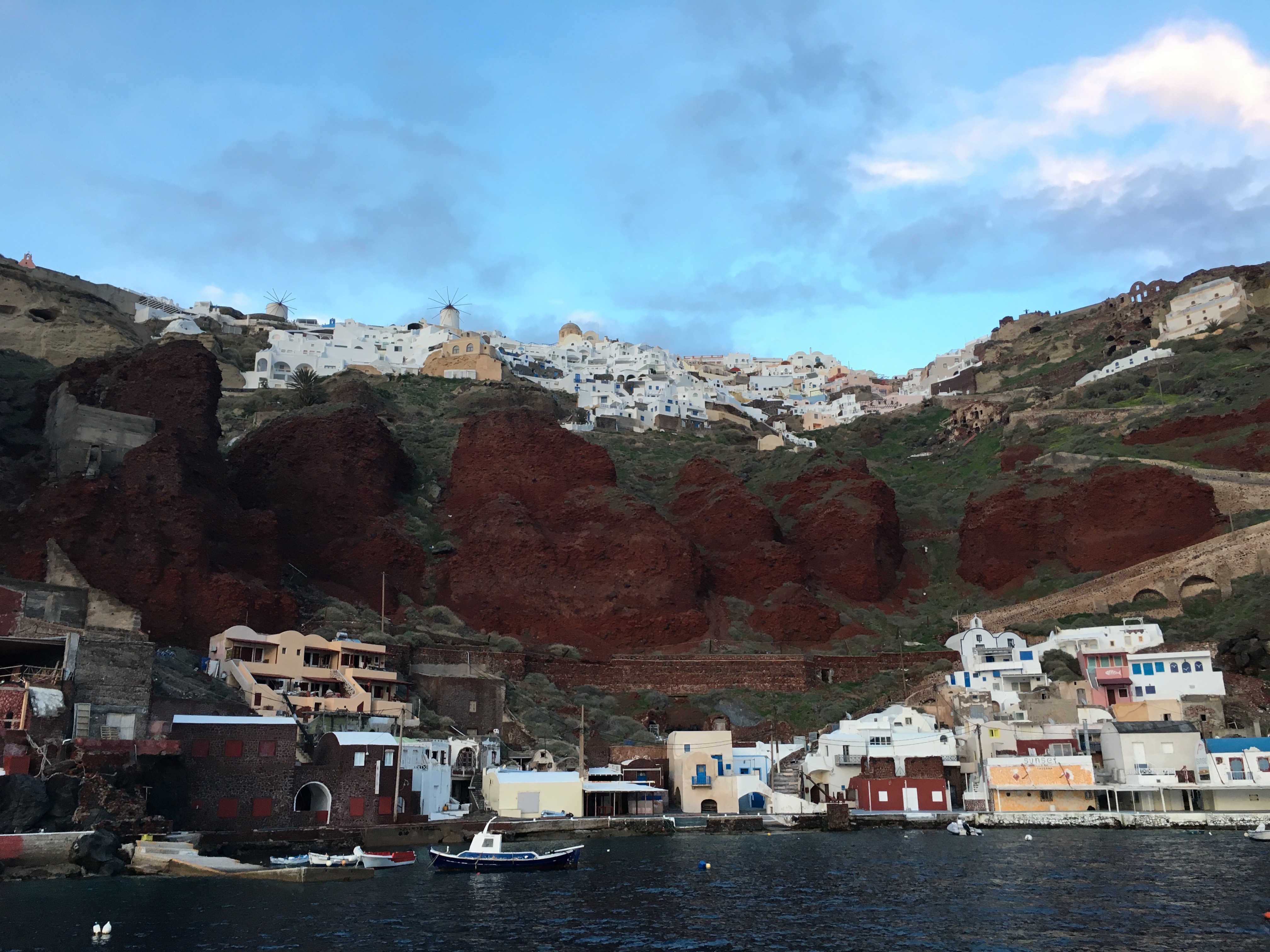 View of Oia from Sunrise