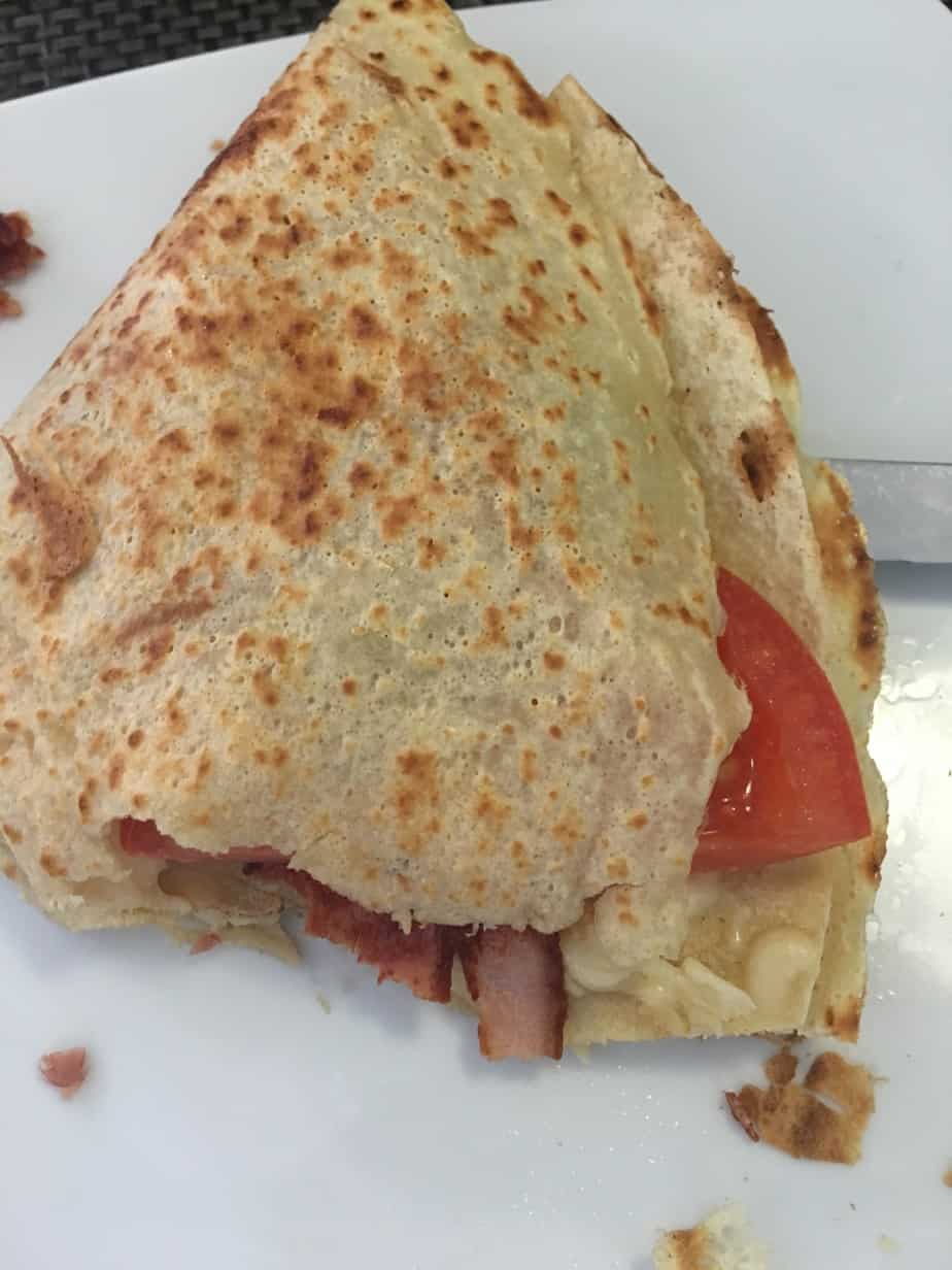 Vitrin Cafe Creperie Savory Crepe