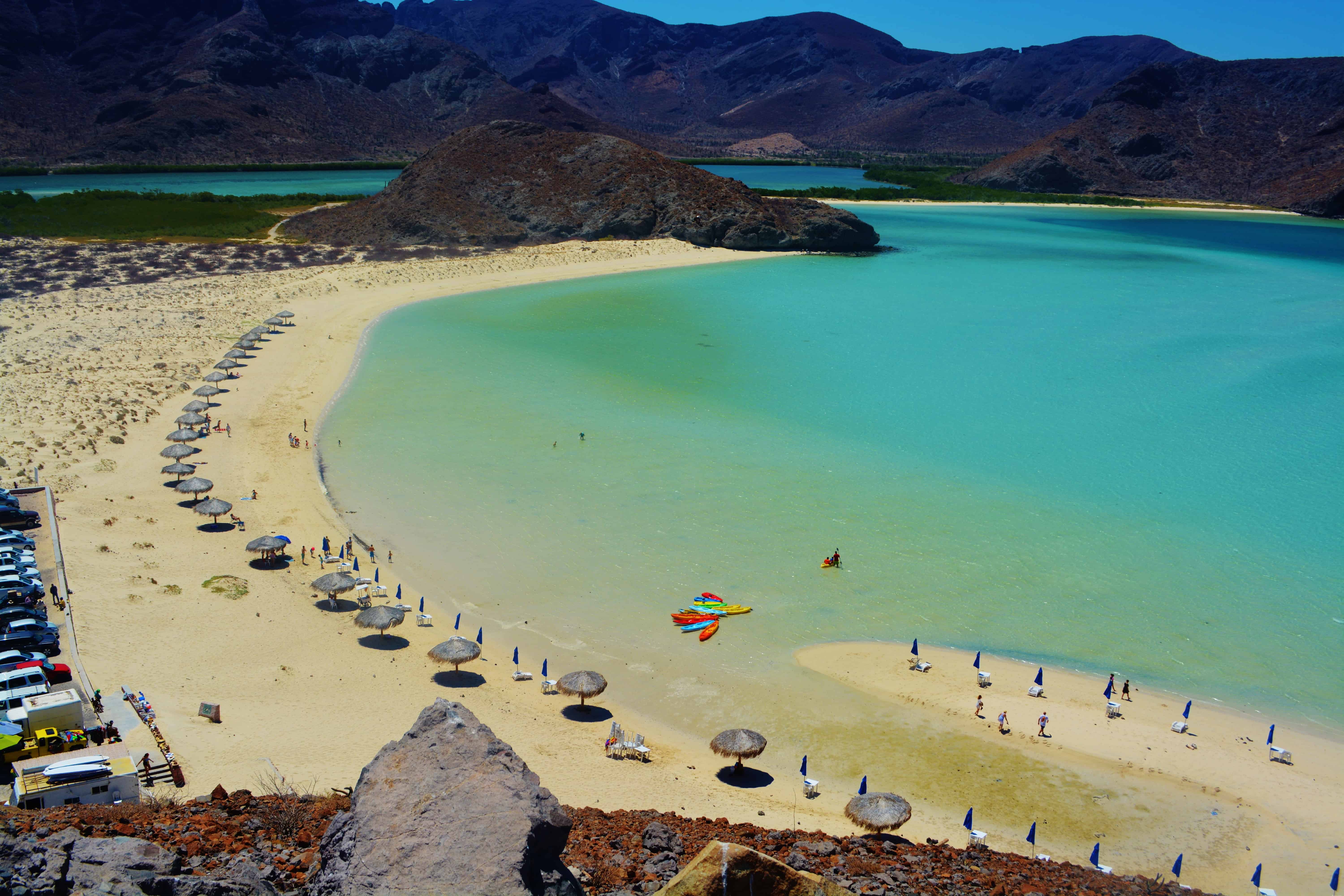 Belandra Bay near La Paz Mexico