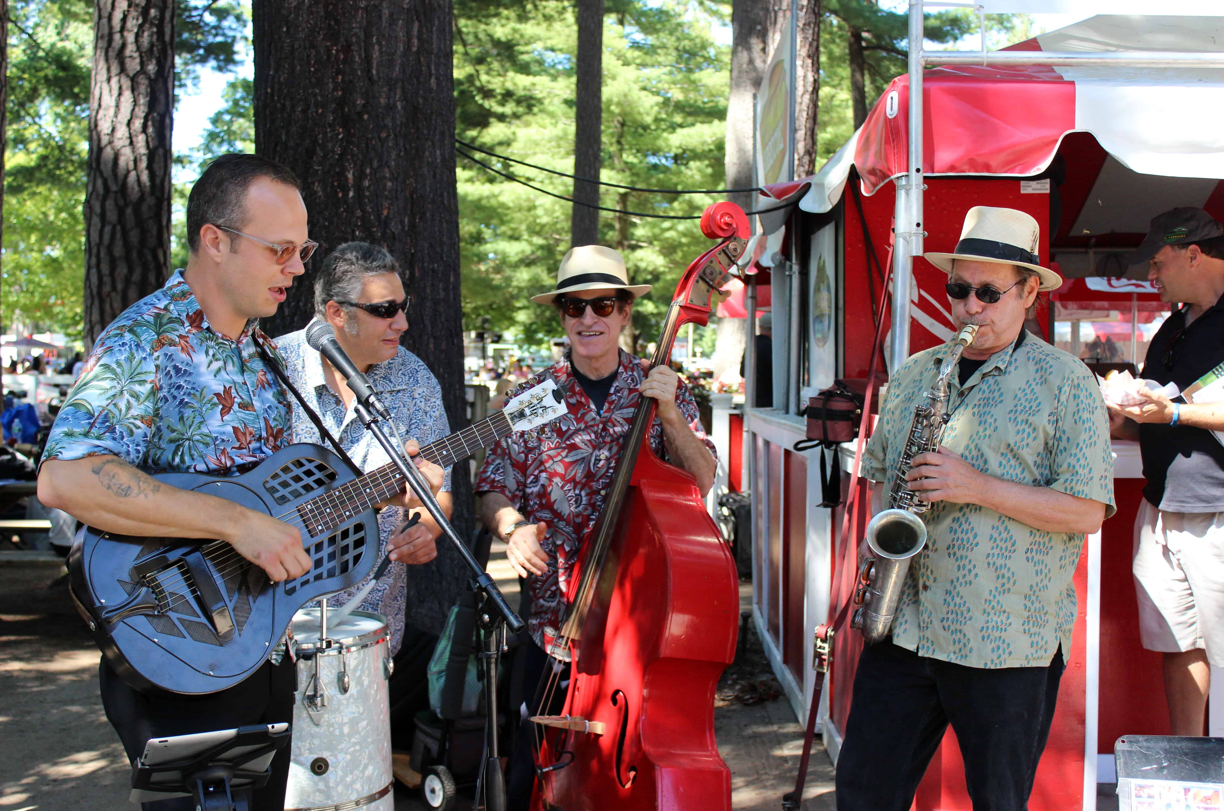 Buskers at Saratoga Race Course