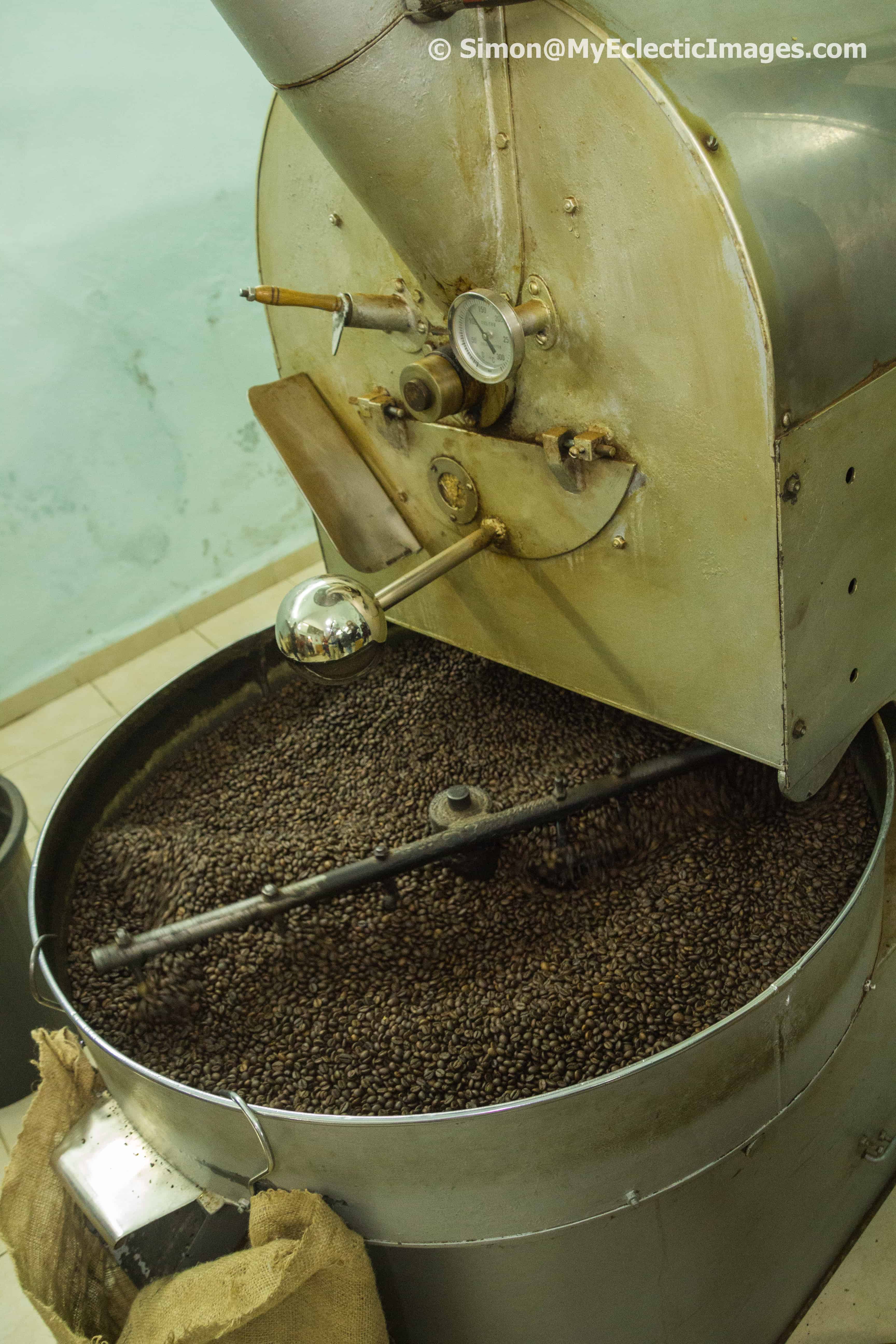 Roasting Coffee in the Nazareth Market