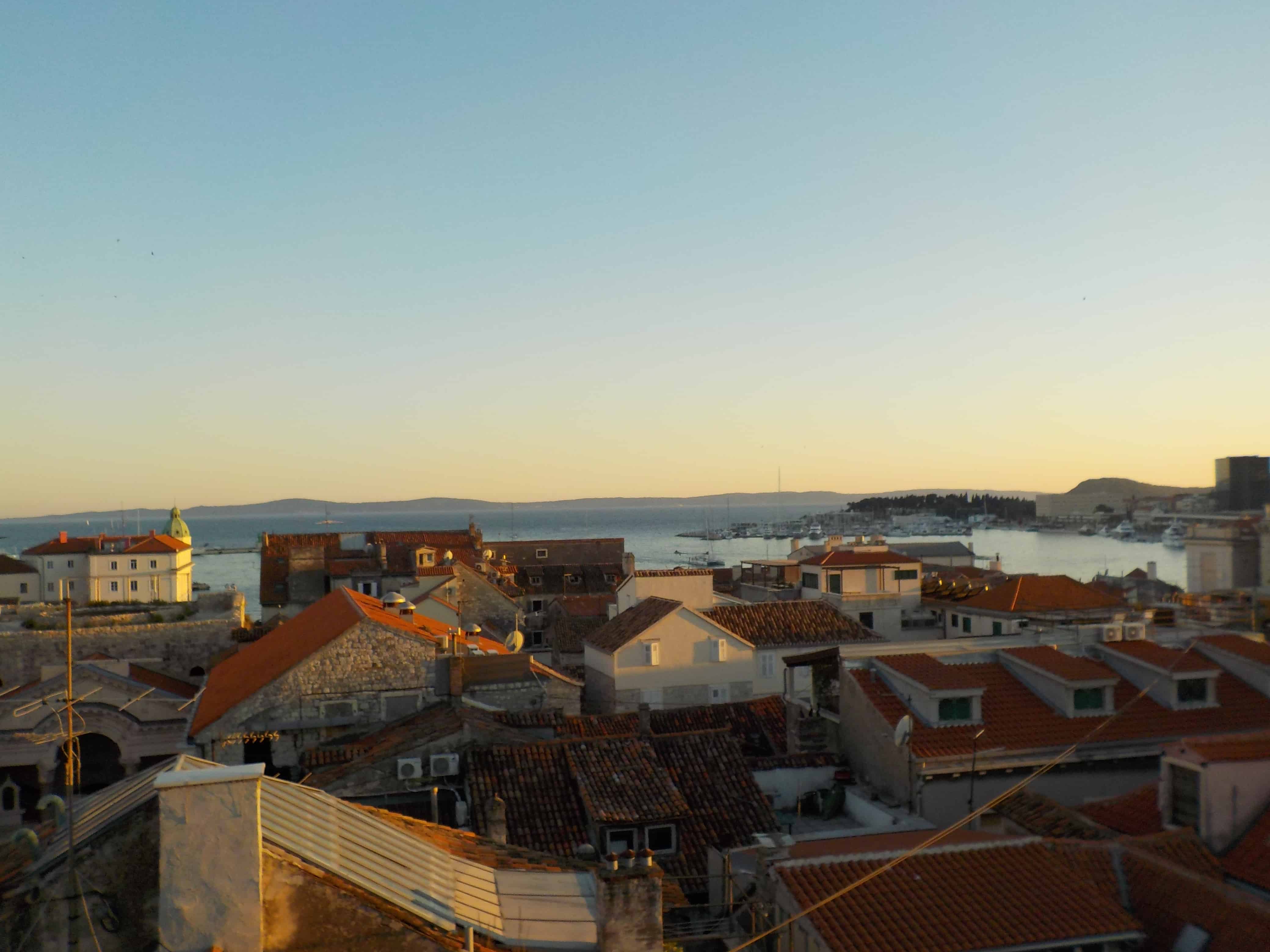 Split Croatia at Dusk