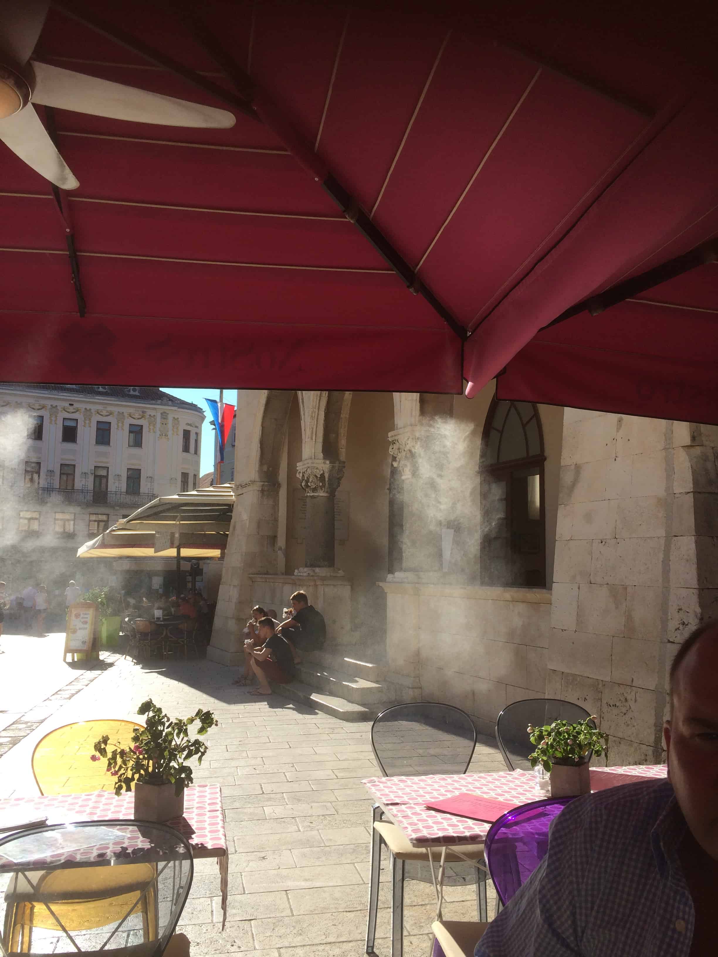 The Mist at the No Stress Bistro Split Croatia