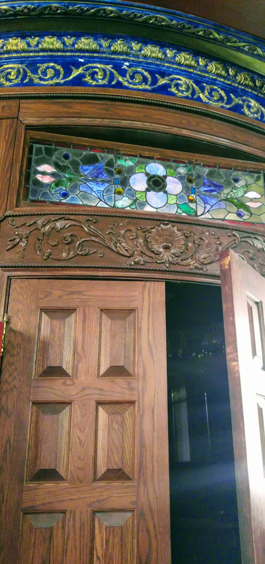 Tiffany door O Mansion