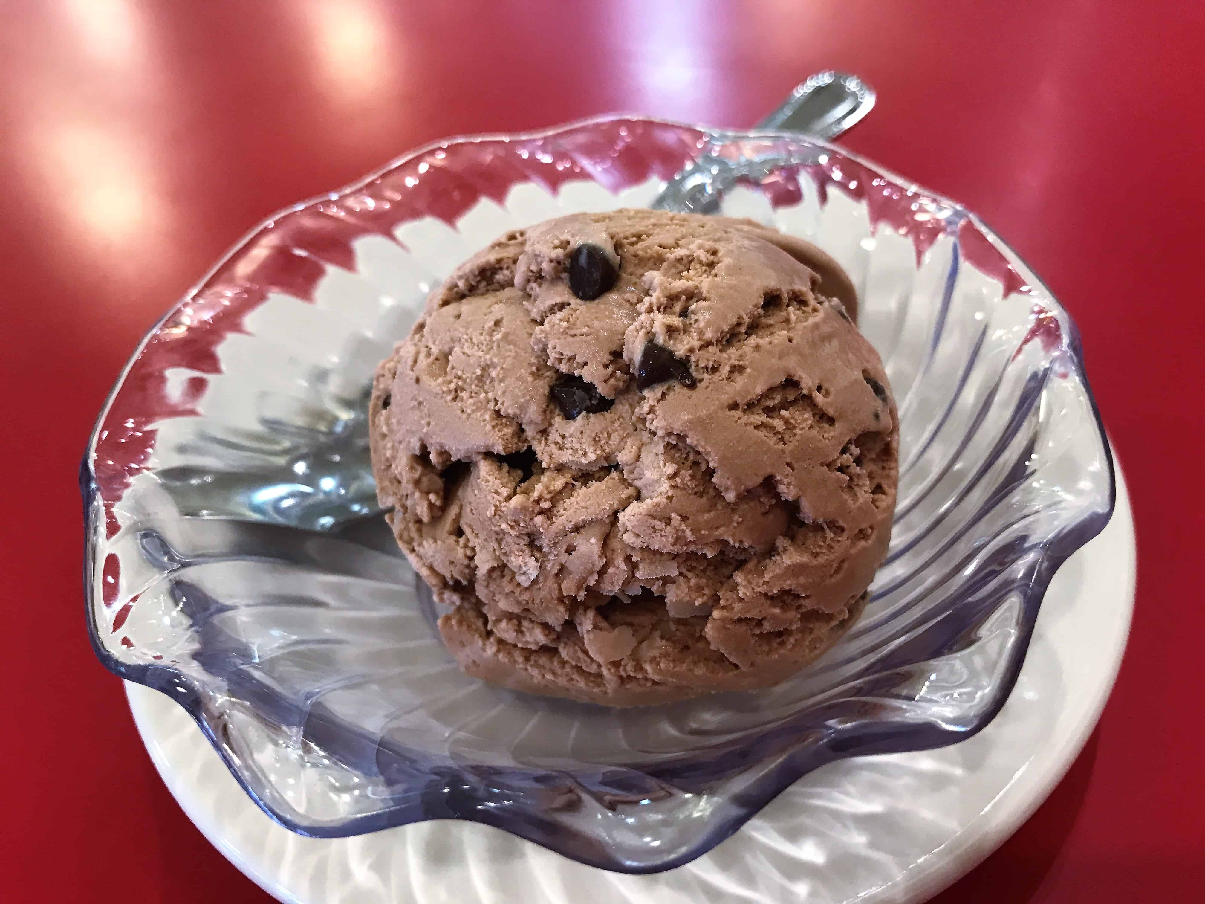 Elevated Ice Cream Swiss orange chocolate chip