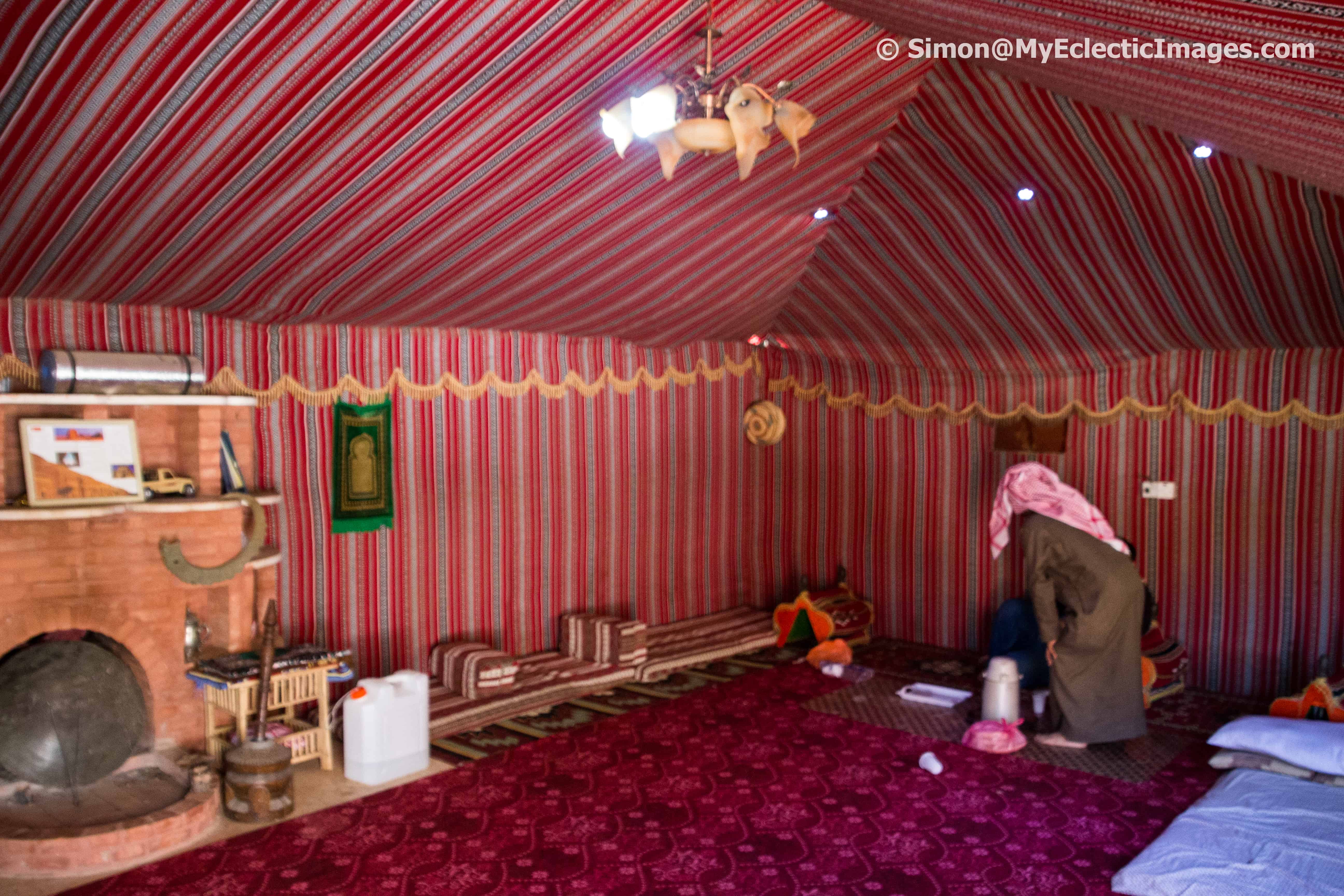 Saleh’s office in Wadi Rum Village