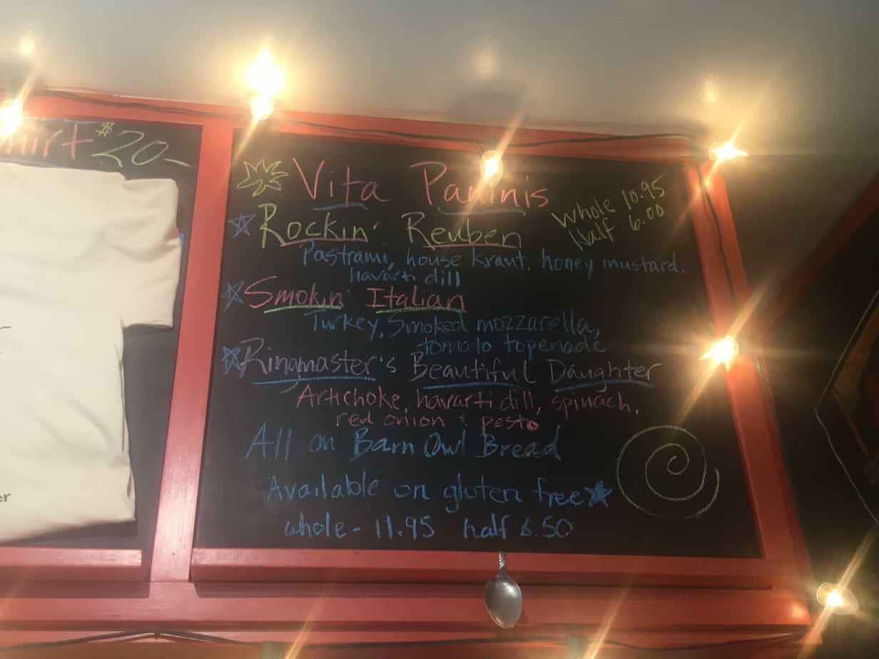 Vita's Wildly Delicious Café Paninis Lopez Island