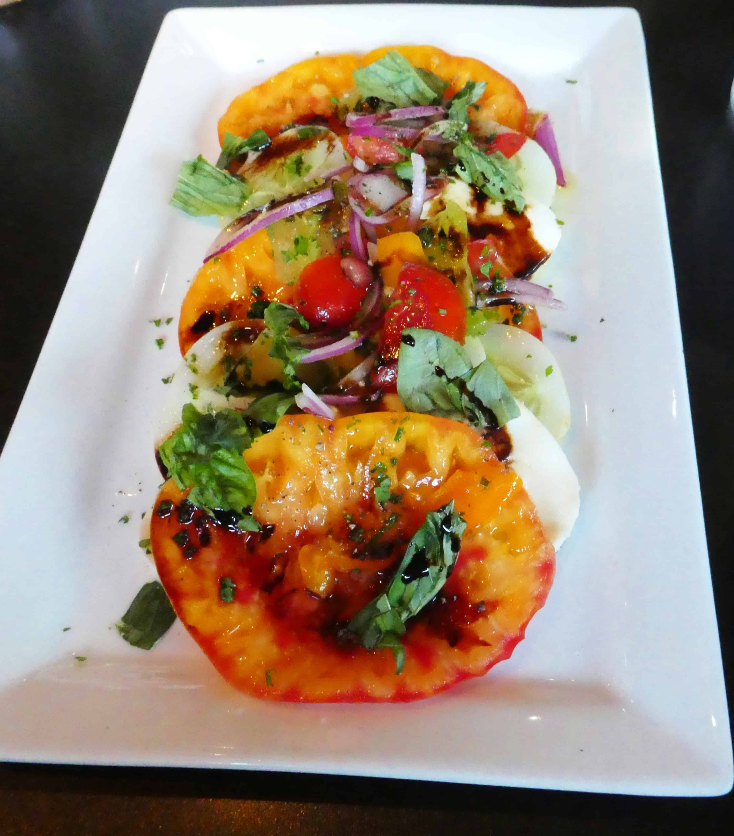 Heirloom Tomato Salad at Moonstone Bistro