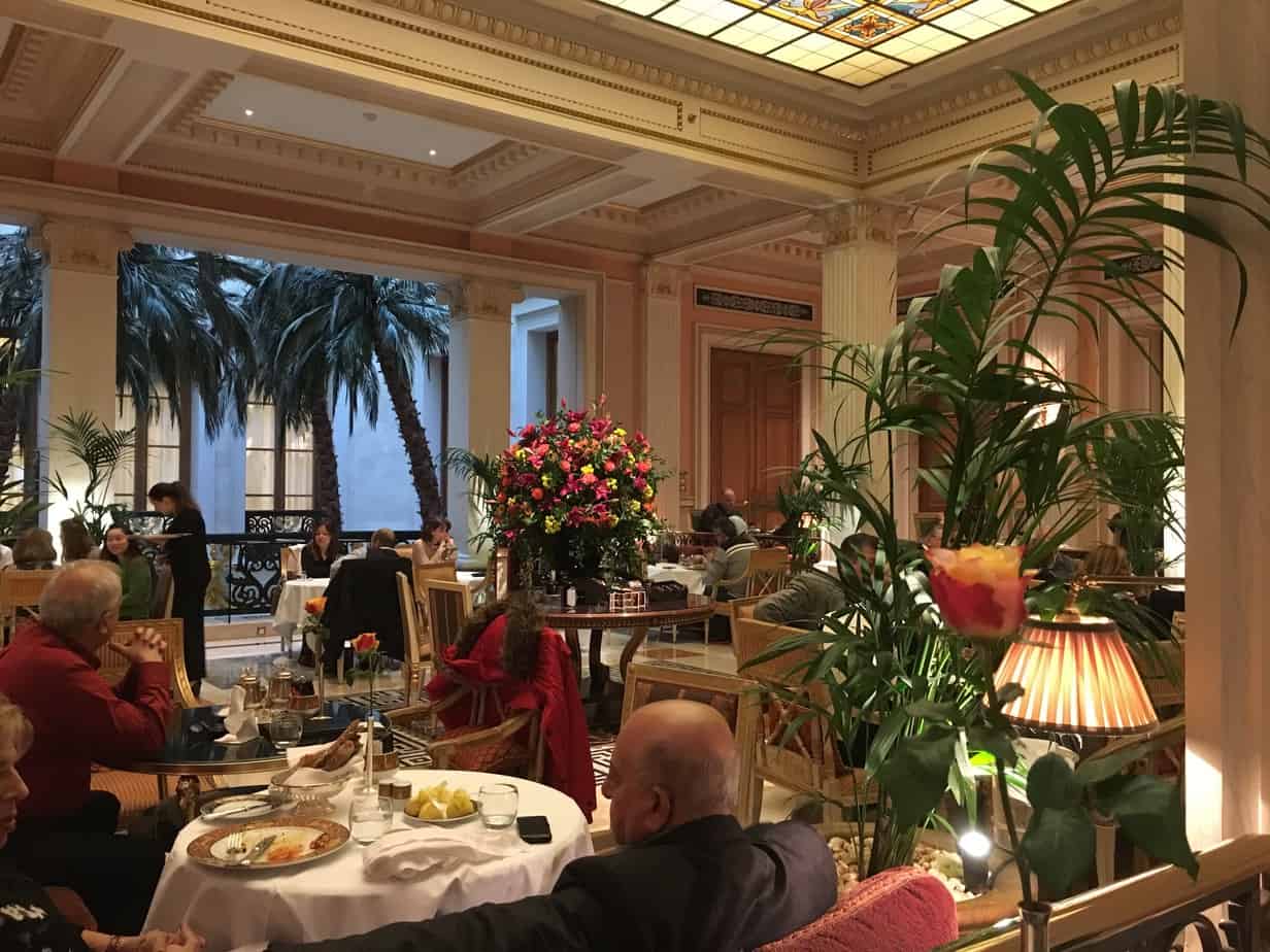 Hotel Grande Bretagne Winter Garden Restaurant