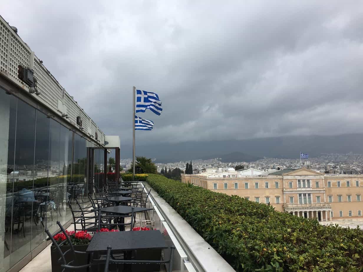 Hotel Grande Bretagne Rooftop Bar