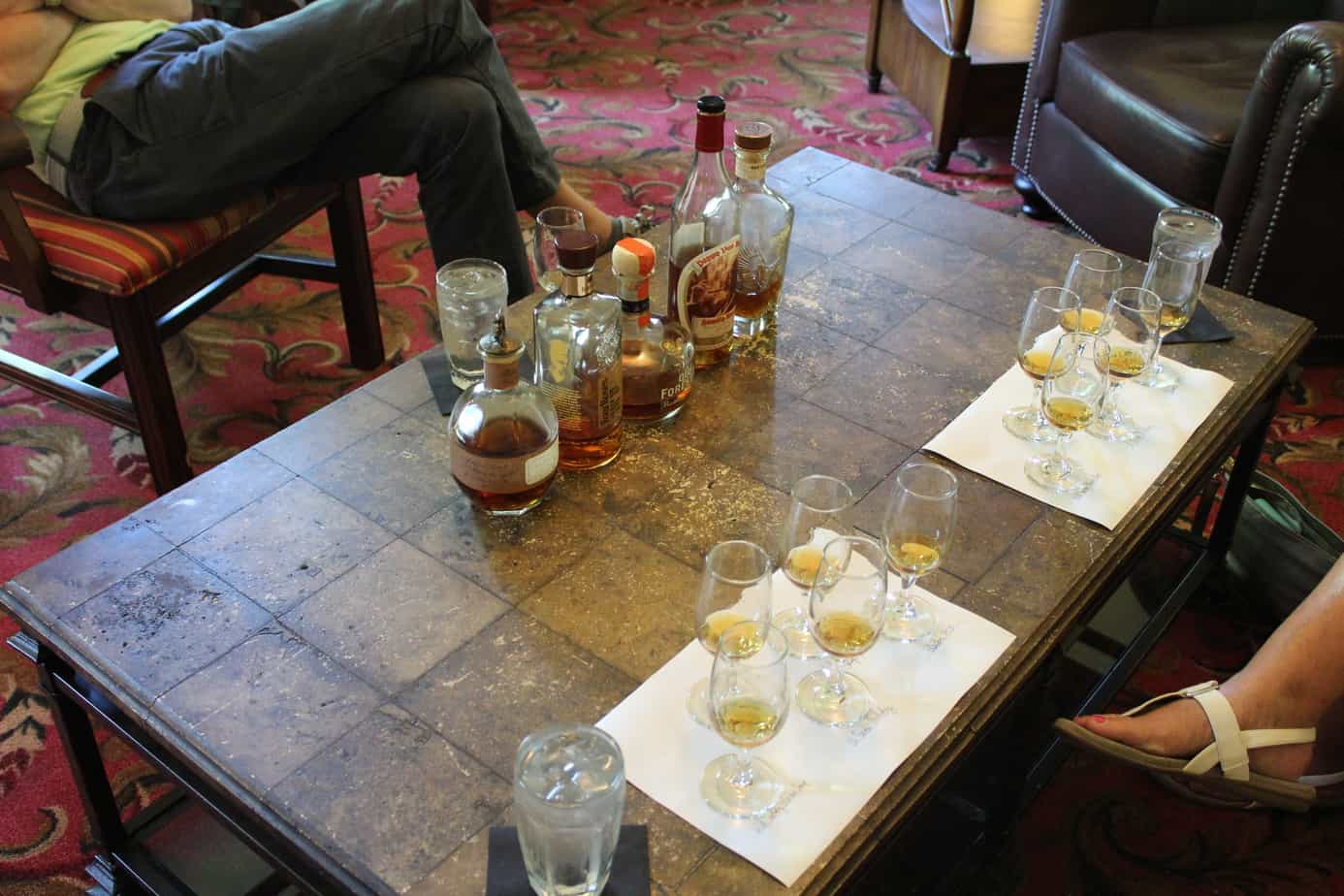 Beaumont Inn Bourbon Tasting