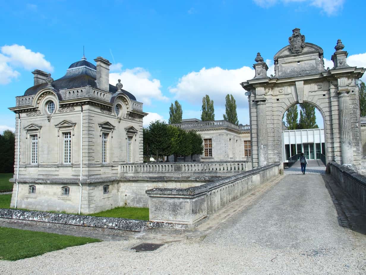 Entrance to the Franco-American Museum at the Château de Blérancourt