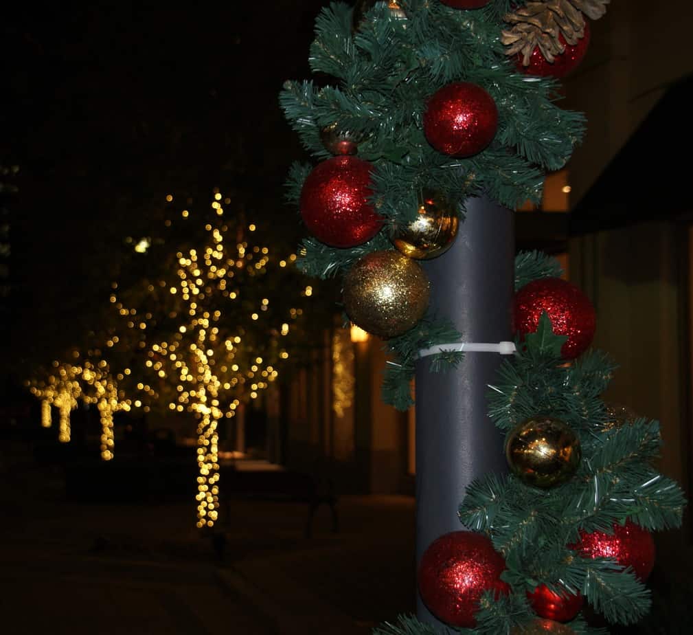 Mall Ornaments and Lights