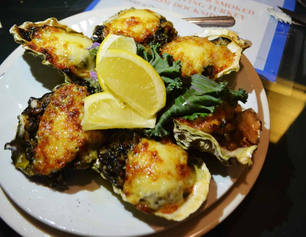 Oysters Rockefeller