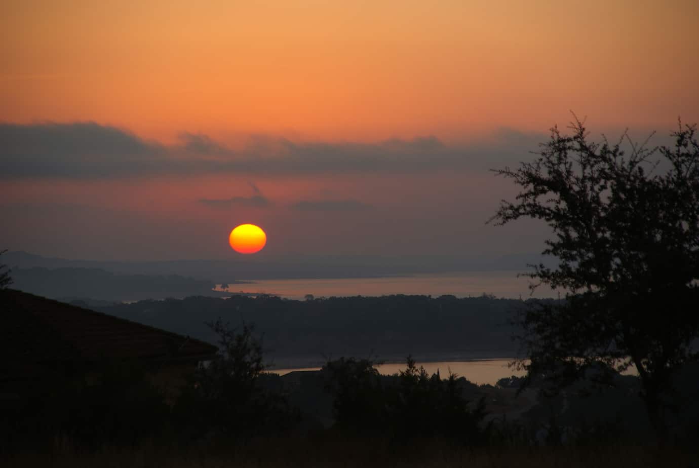 Sunrise at Canyon Lake