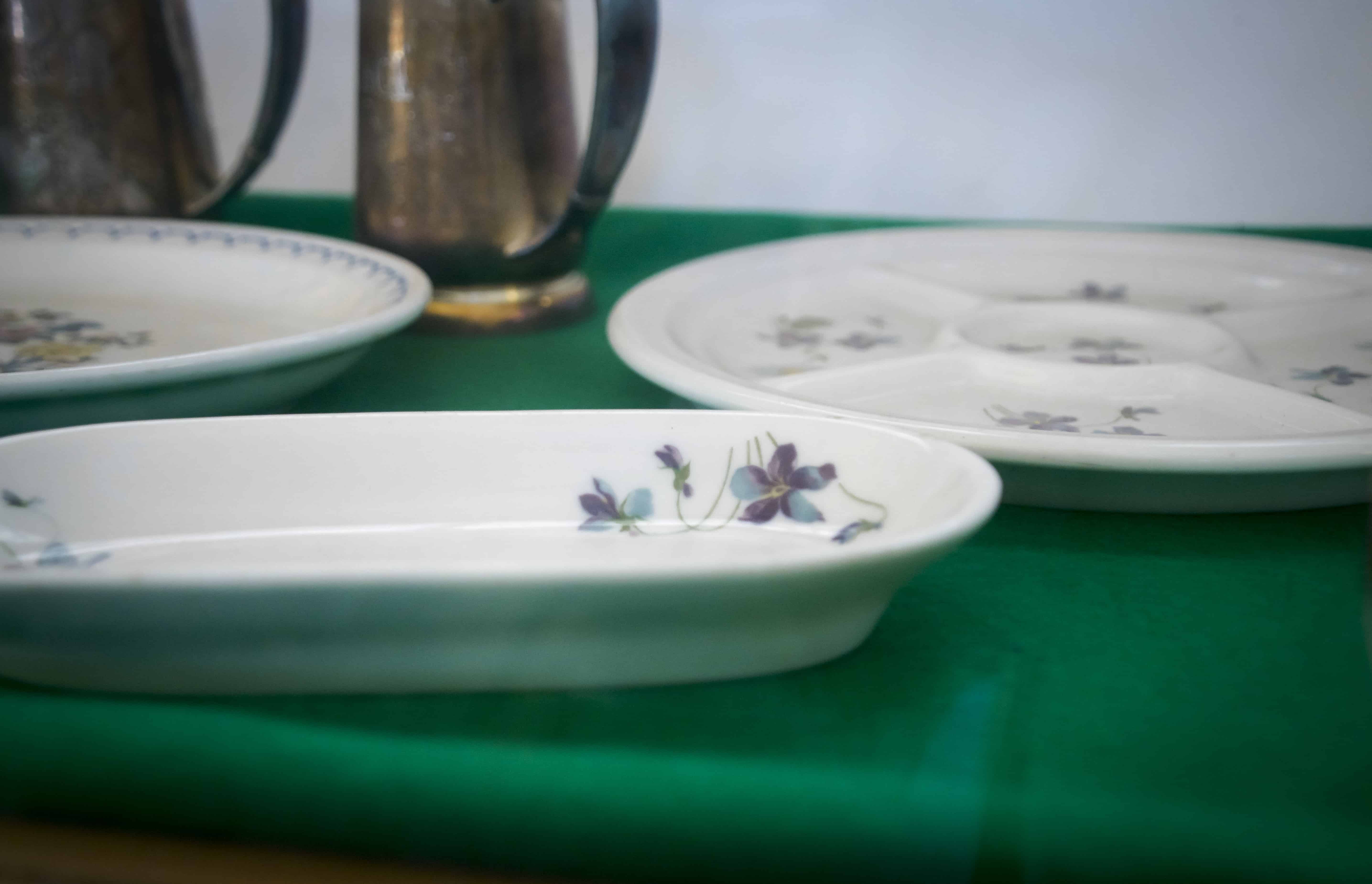 Meridian Railroad Museum-Linen China and Service Items
