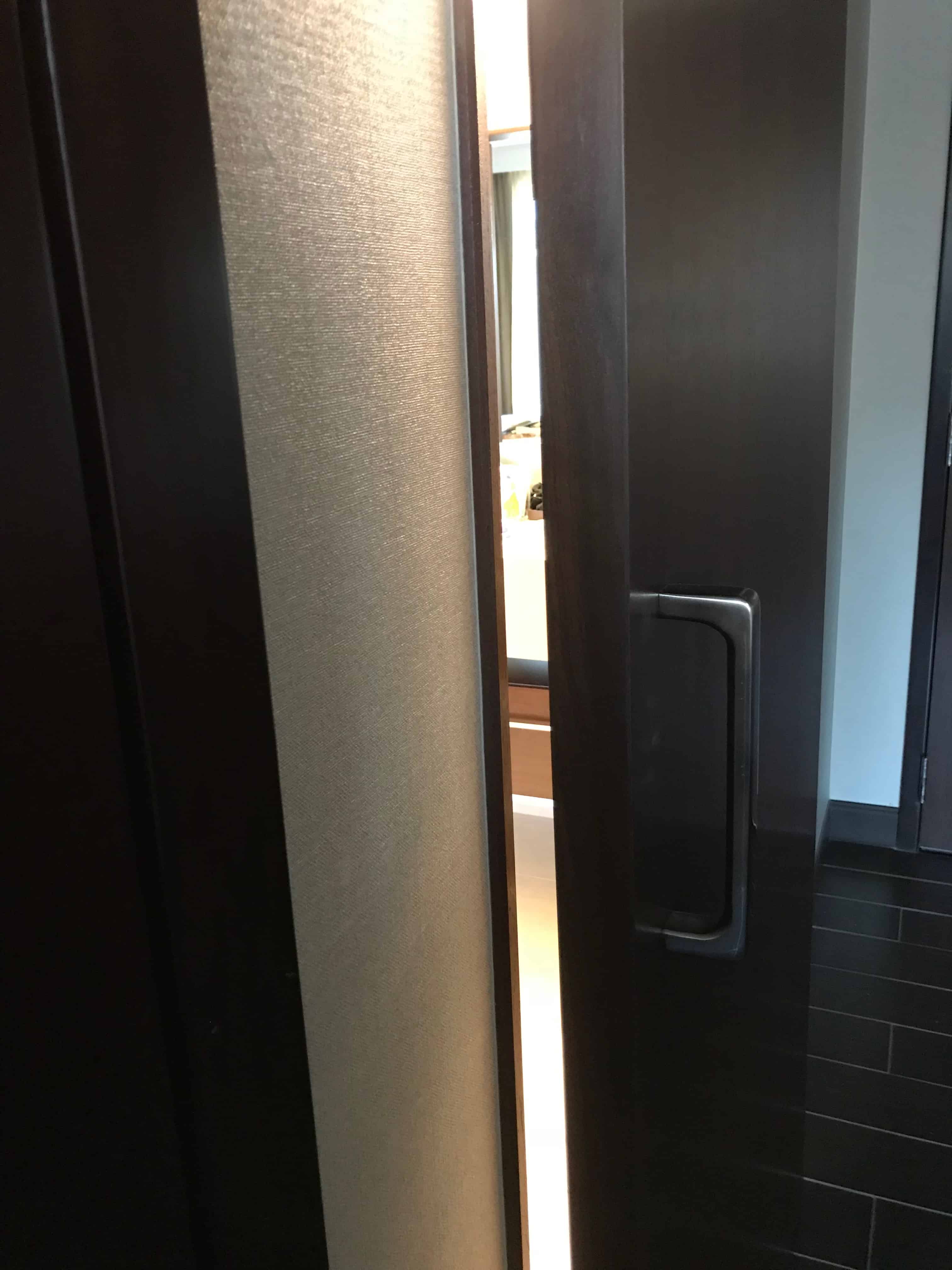 Gap in Barn Door