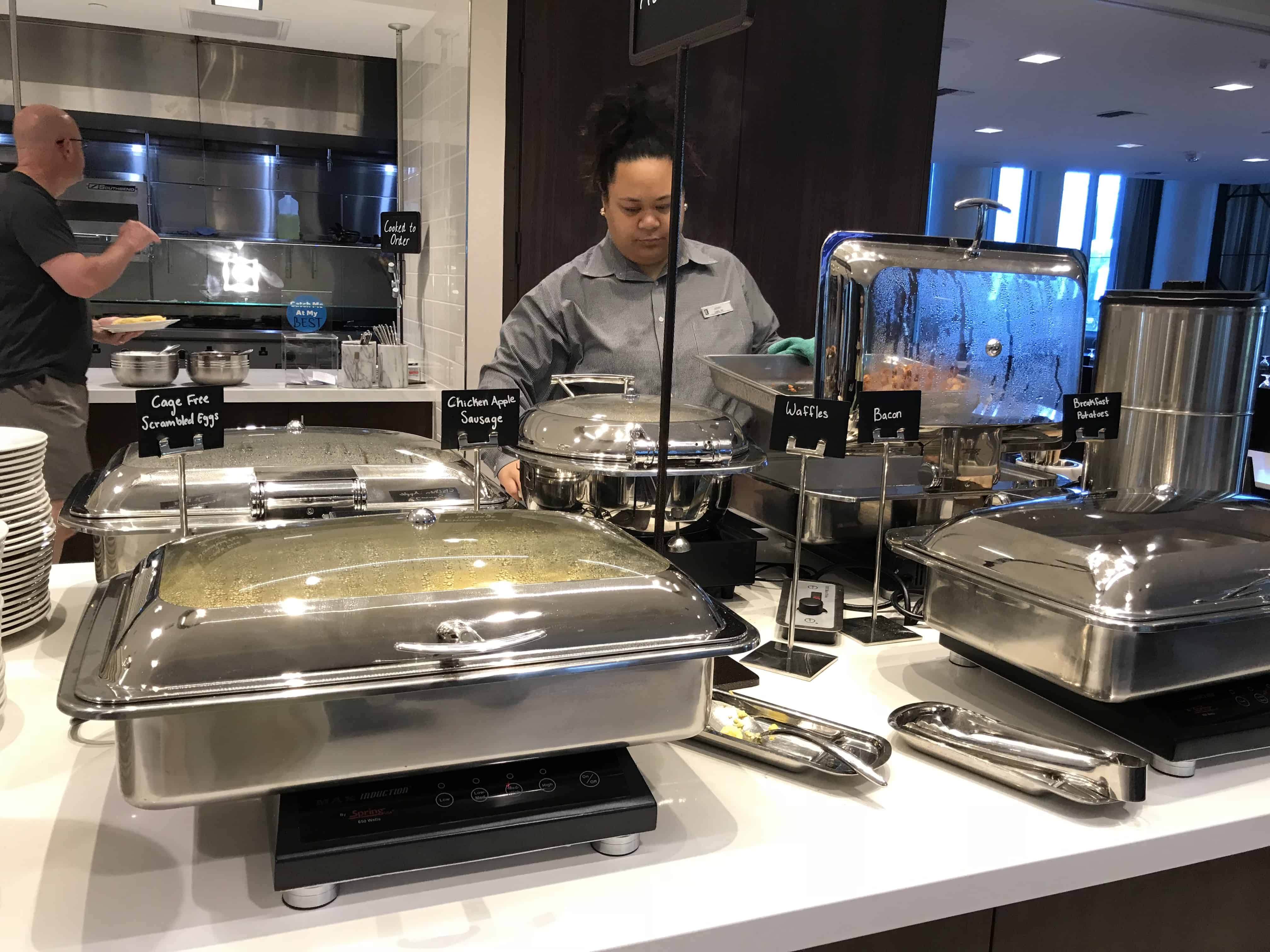 Hot Items Breakfast Buffet