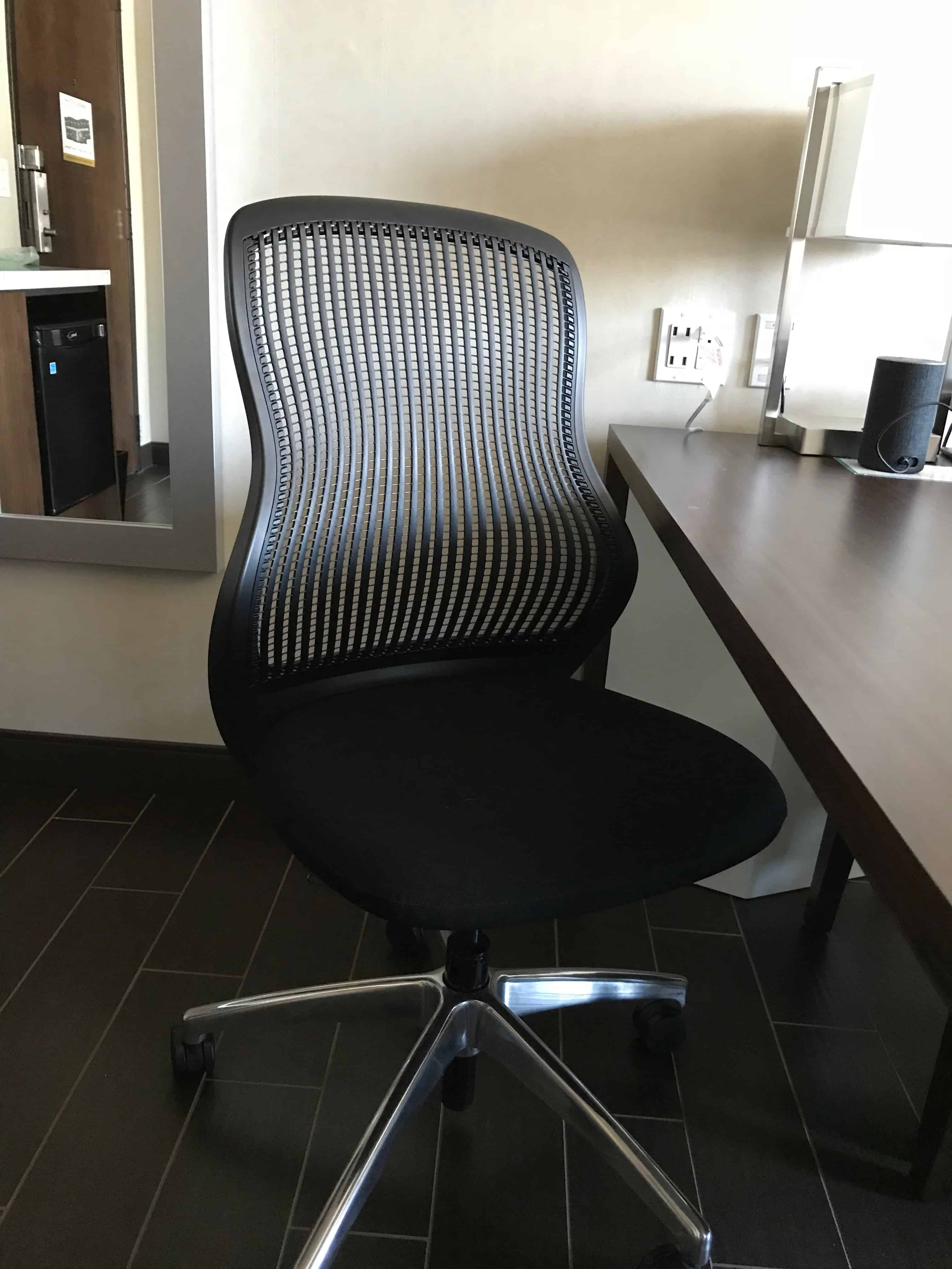 Supportive Desk Chair and an Echo