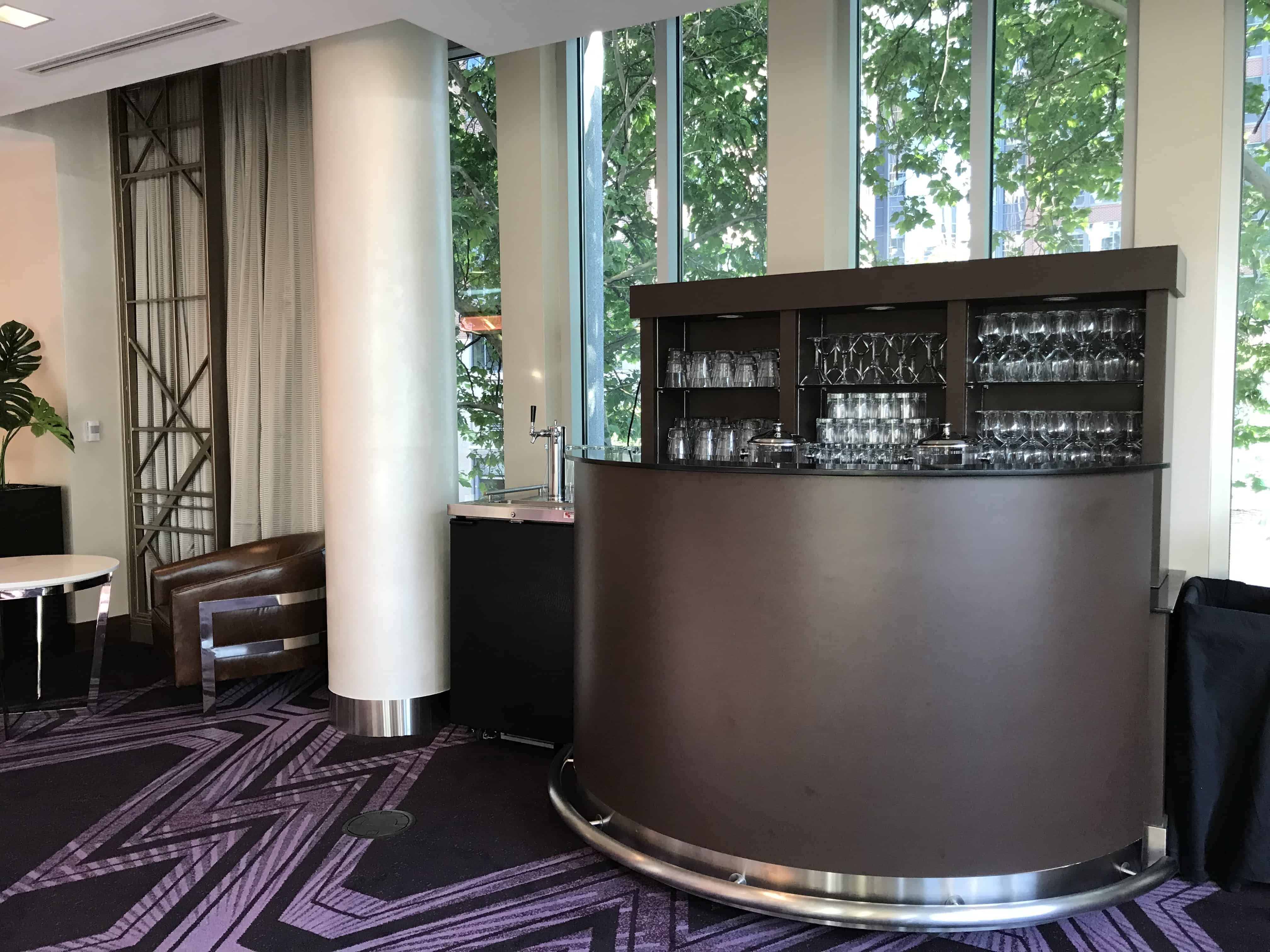 Upstairs Reception Service Area