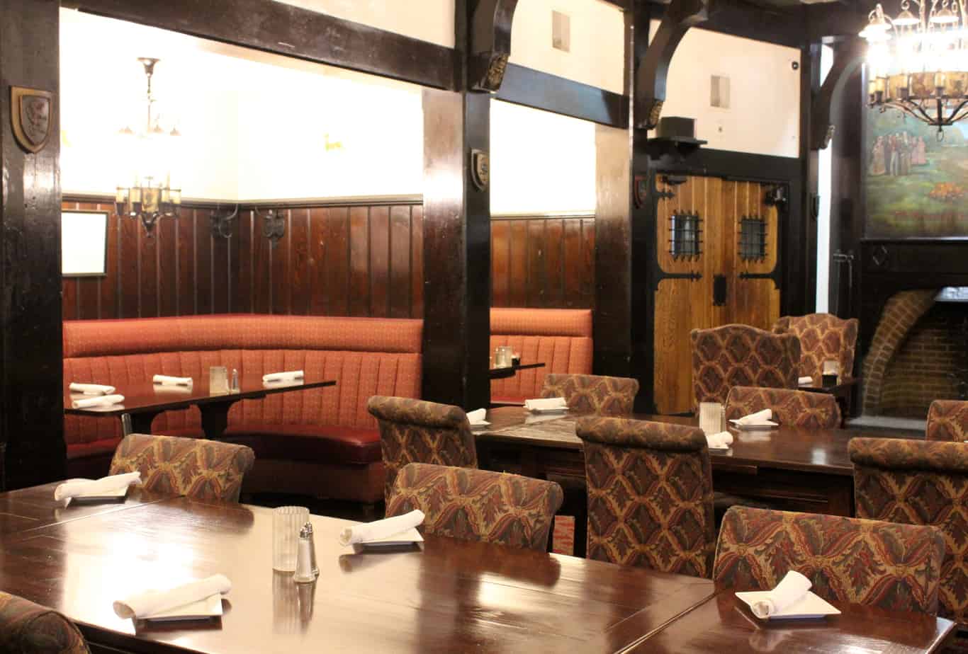 Diners Eat Where Where Horses Were Once Kept at Niagara Falls Red Coach Inn