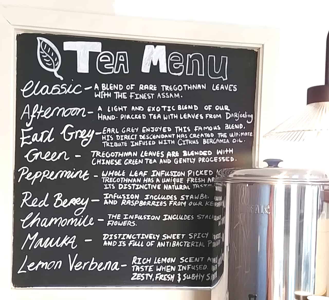 English Tea at The Trading Shed in Tregothnan