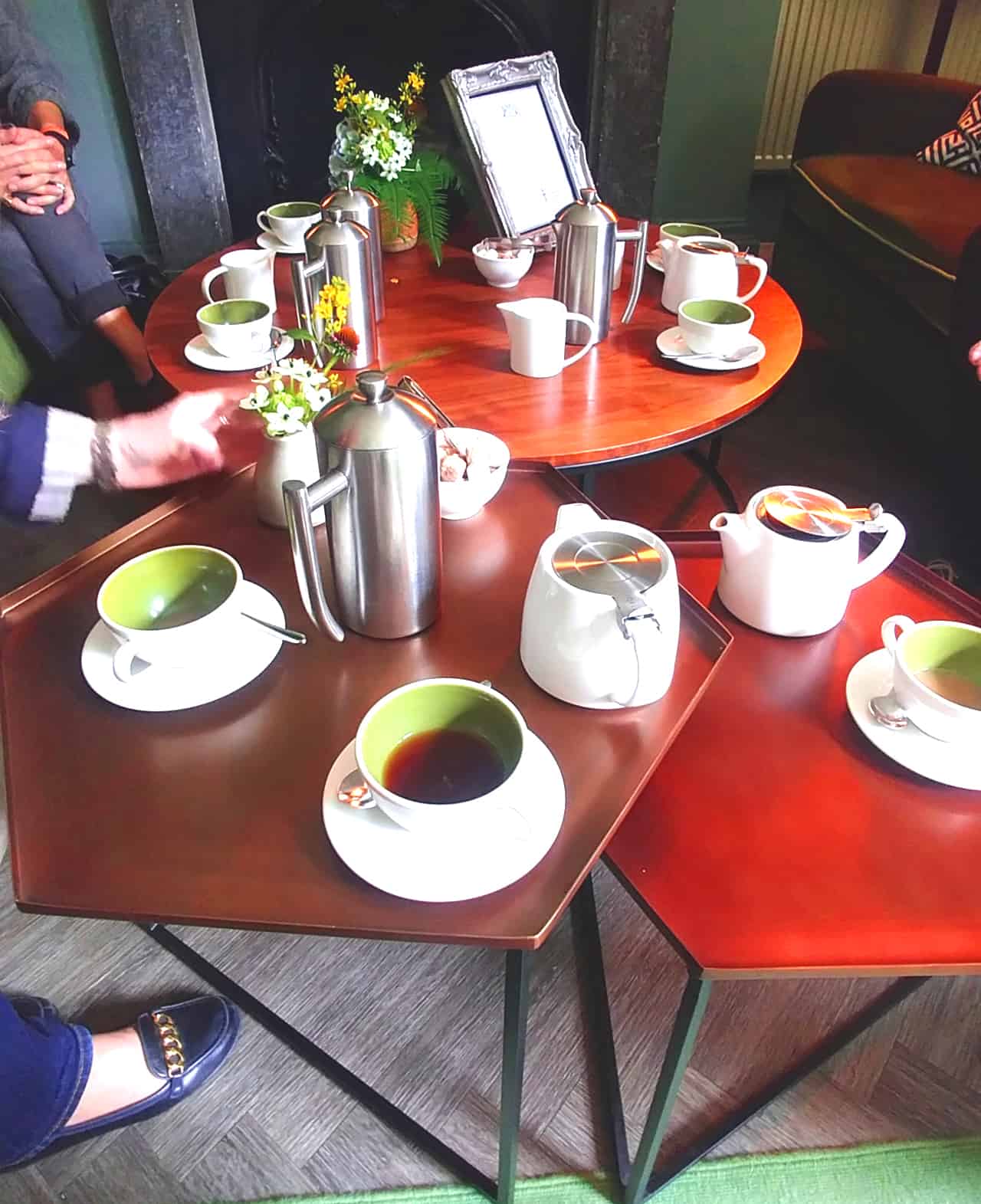 Enjoying English Tea in Bath