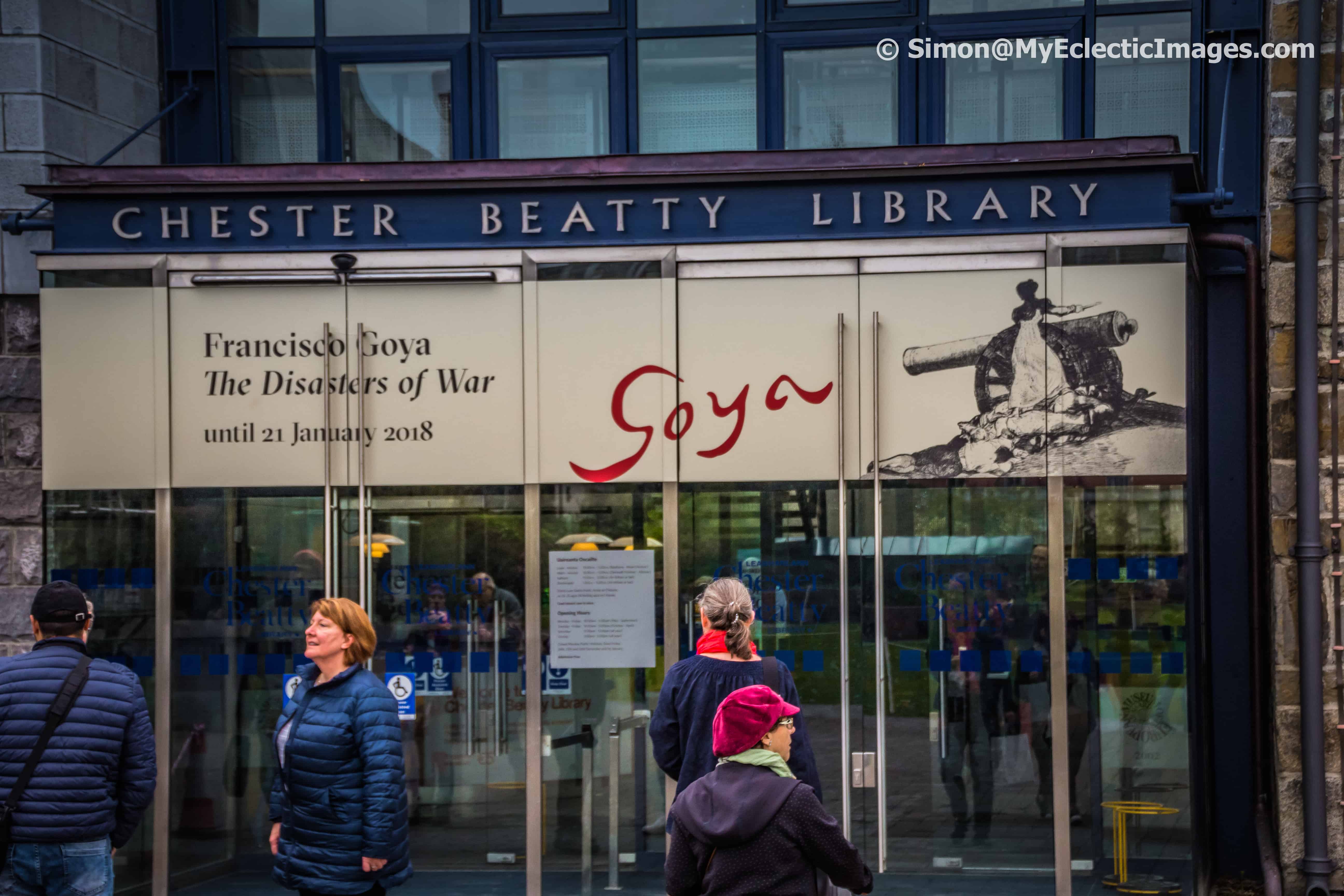 Entrance to the Chester Beatty Library in Dublin Dublin Libraries