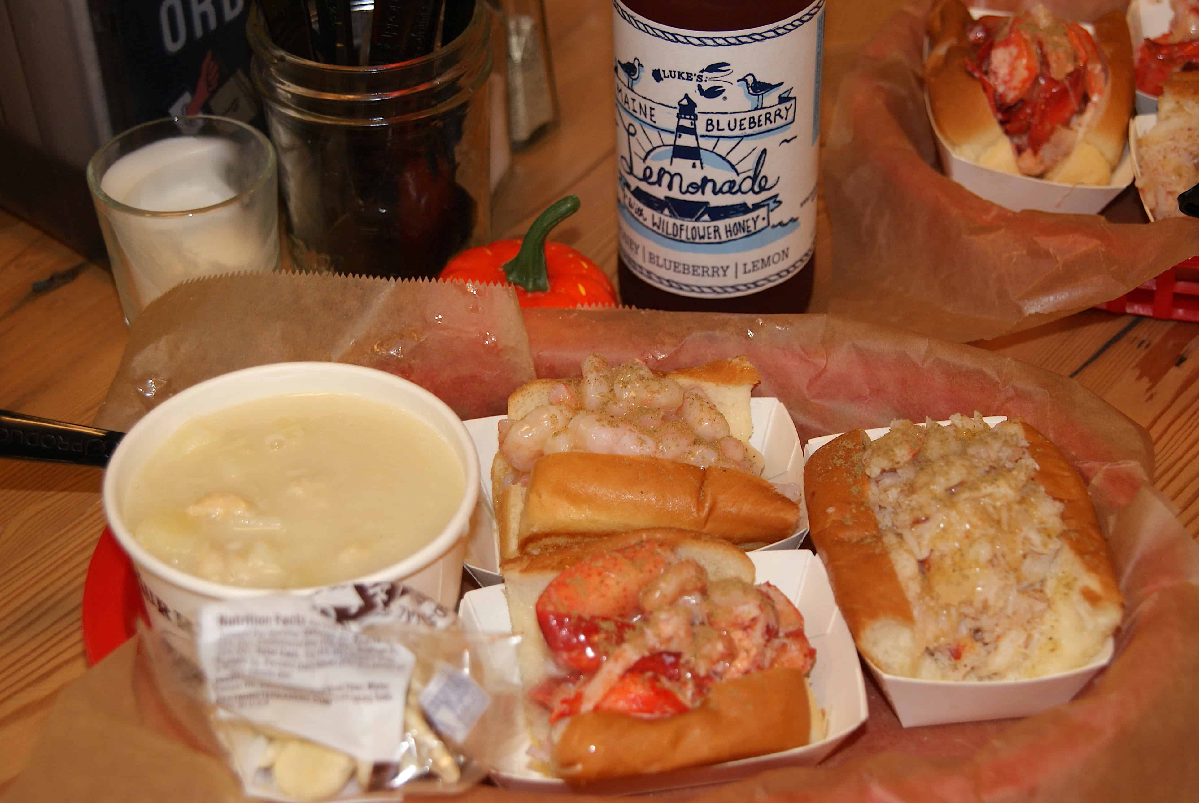 Luke's Trio at Luke's Lobster Philadelphia