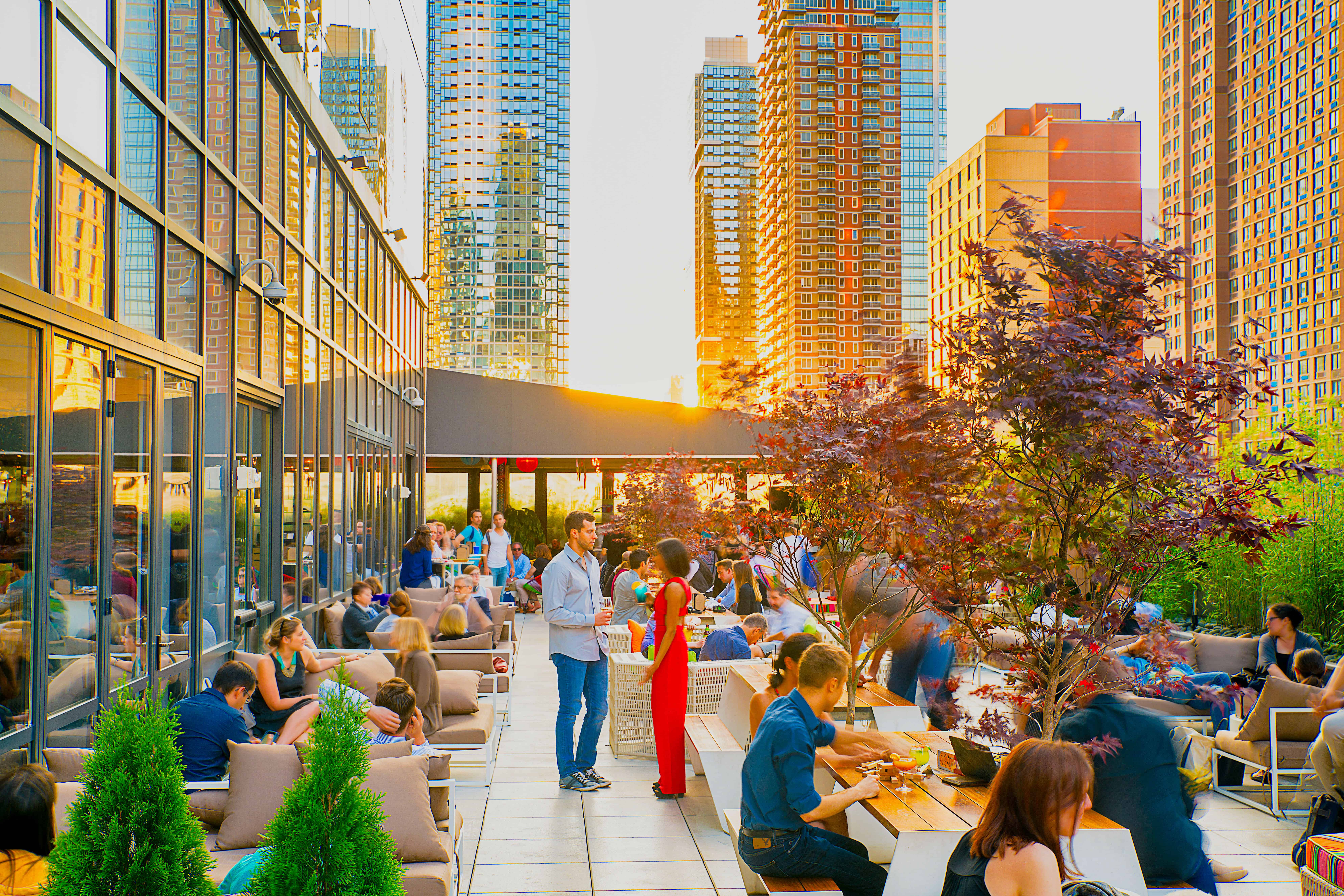 YOTEL Midtown Manhattan Rooftop Terrace