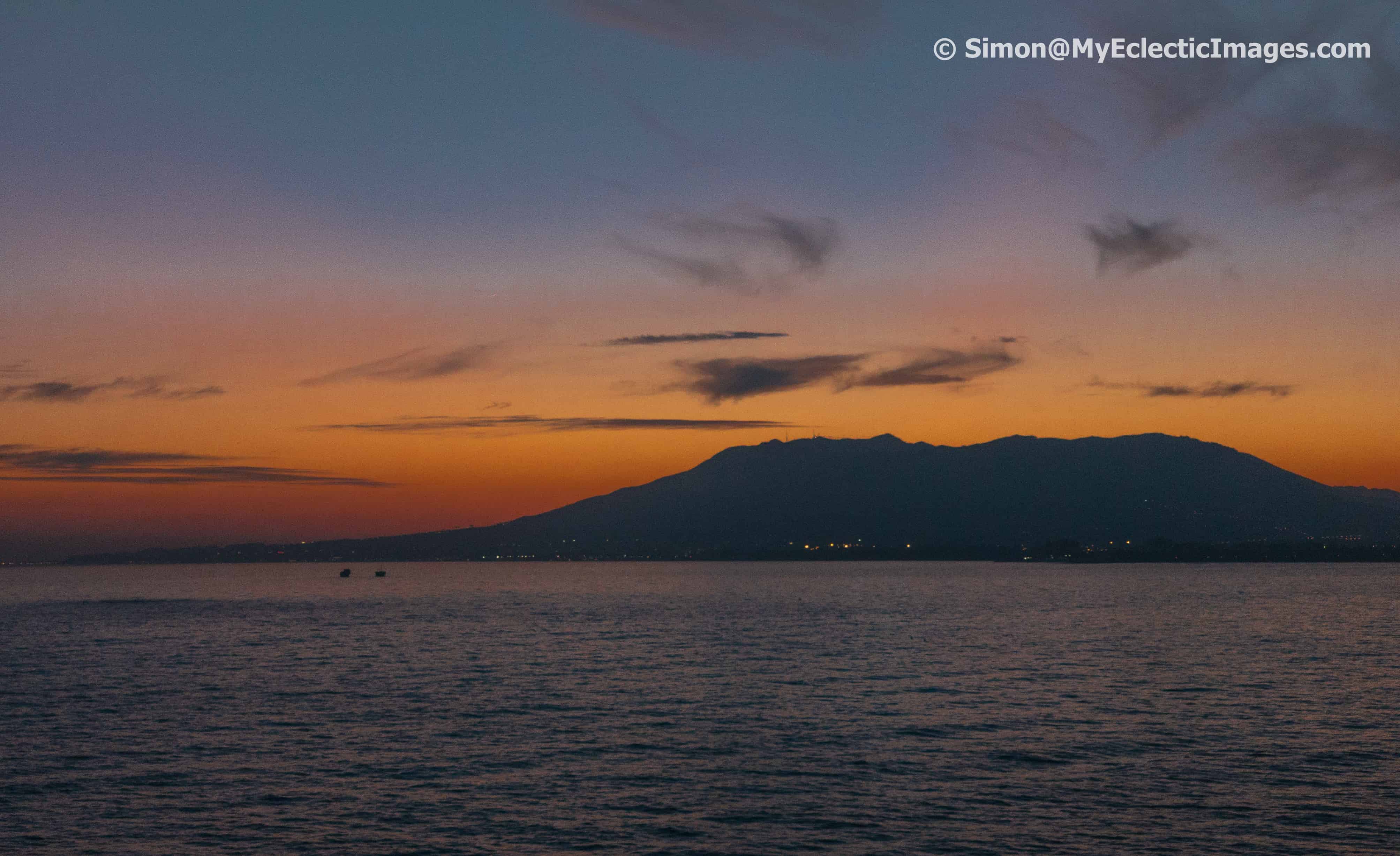 Leaving Malaga at Dusk Nieuw Statendam