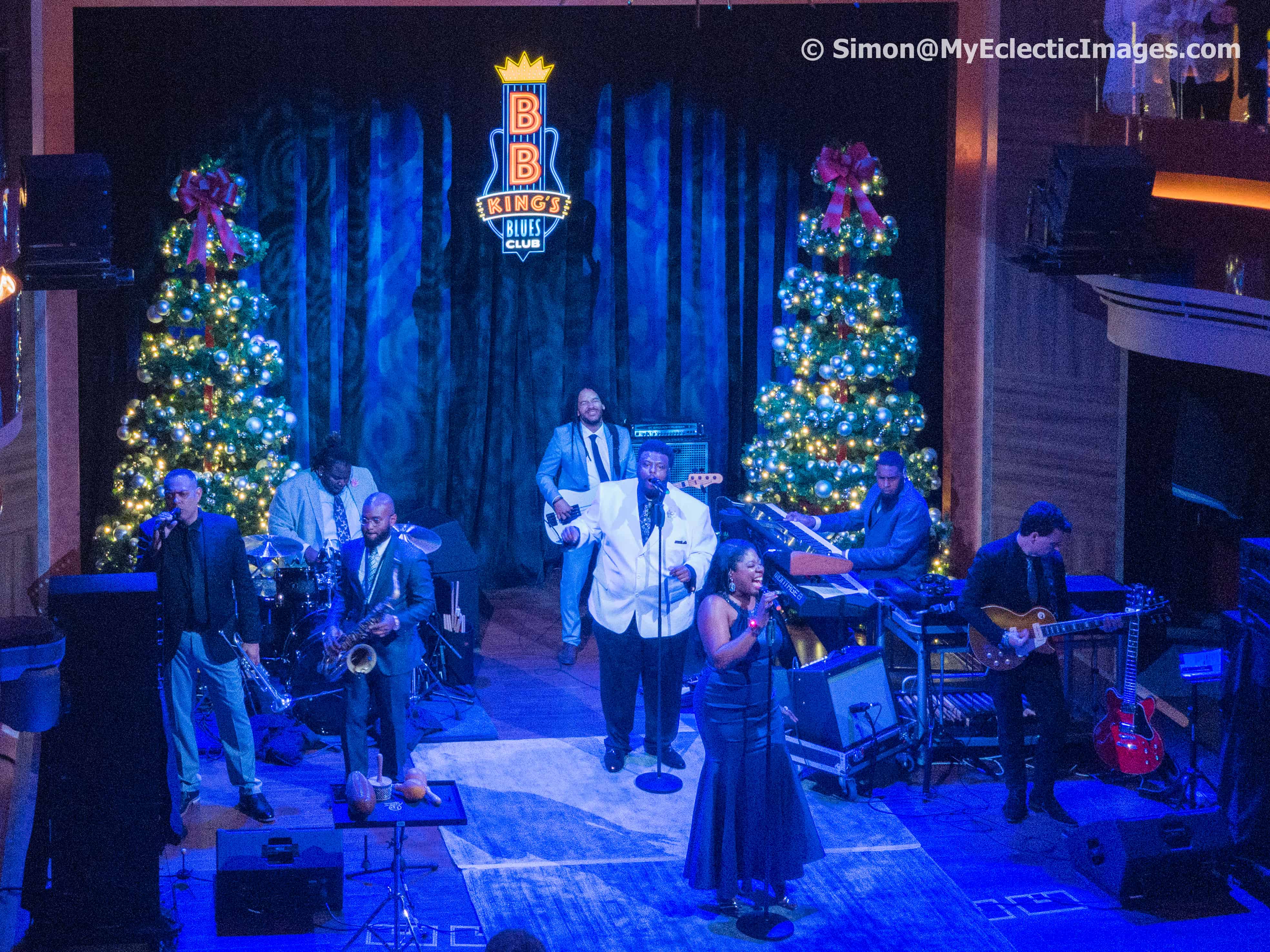 Musicians Performing at the BB King Venue Nieuw Statendam