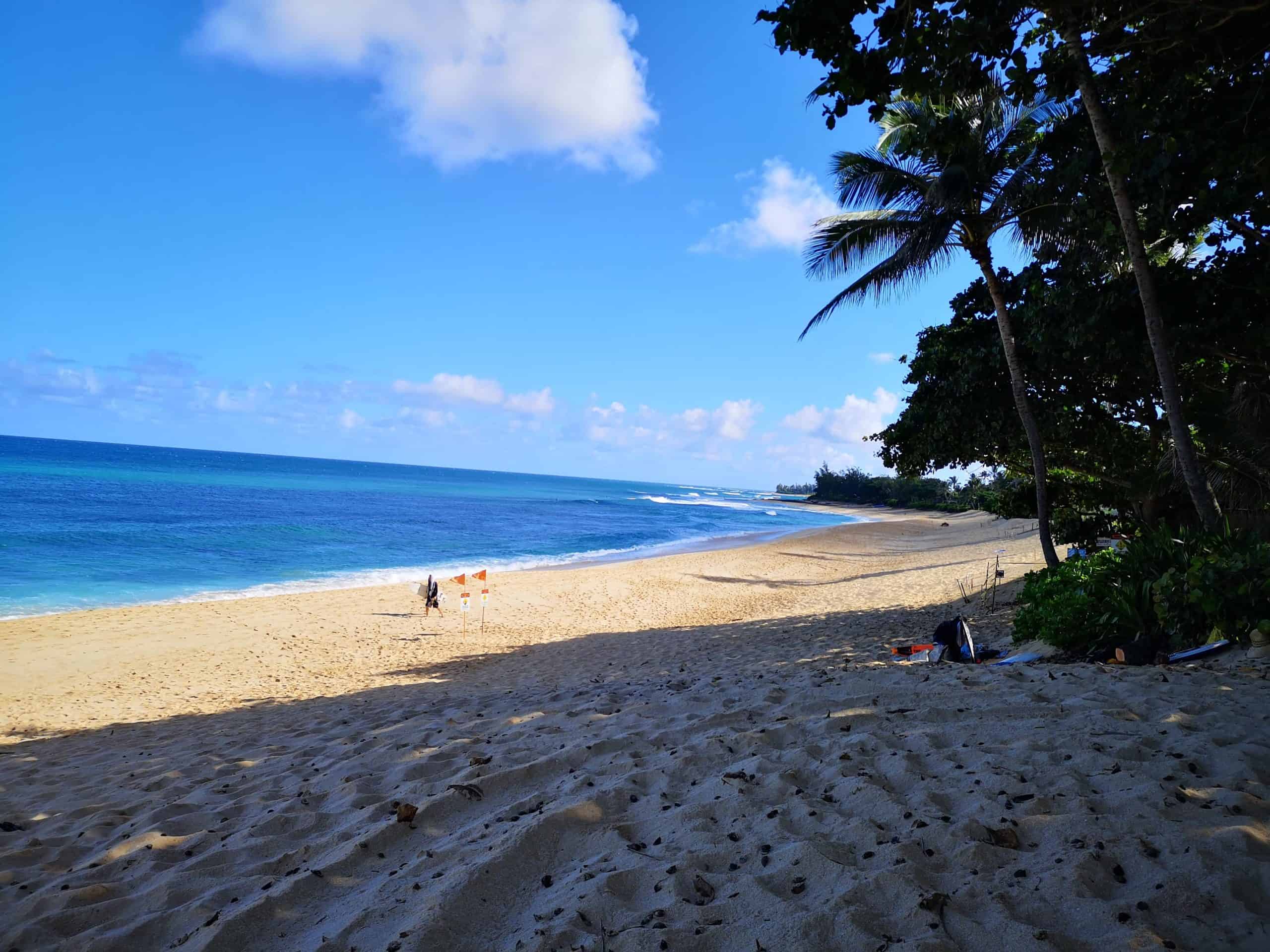 The Banzai Pipeline Beach