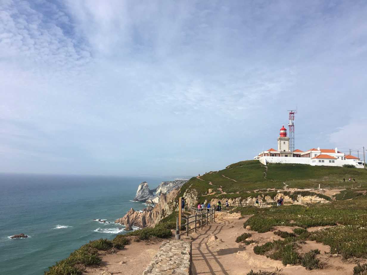 Cabo da Roca Lighthouse from Hike