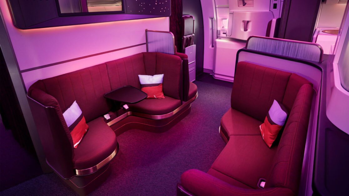 Virgin Atlantic's The Loft in Upper Class