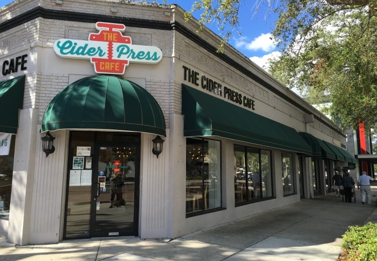 The Cider Press Café , 601 Central Avenue, St. Petersburg, Florida