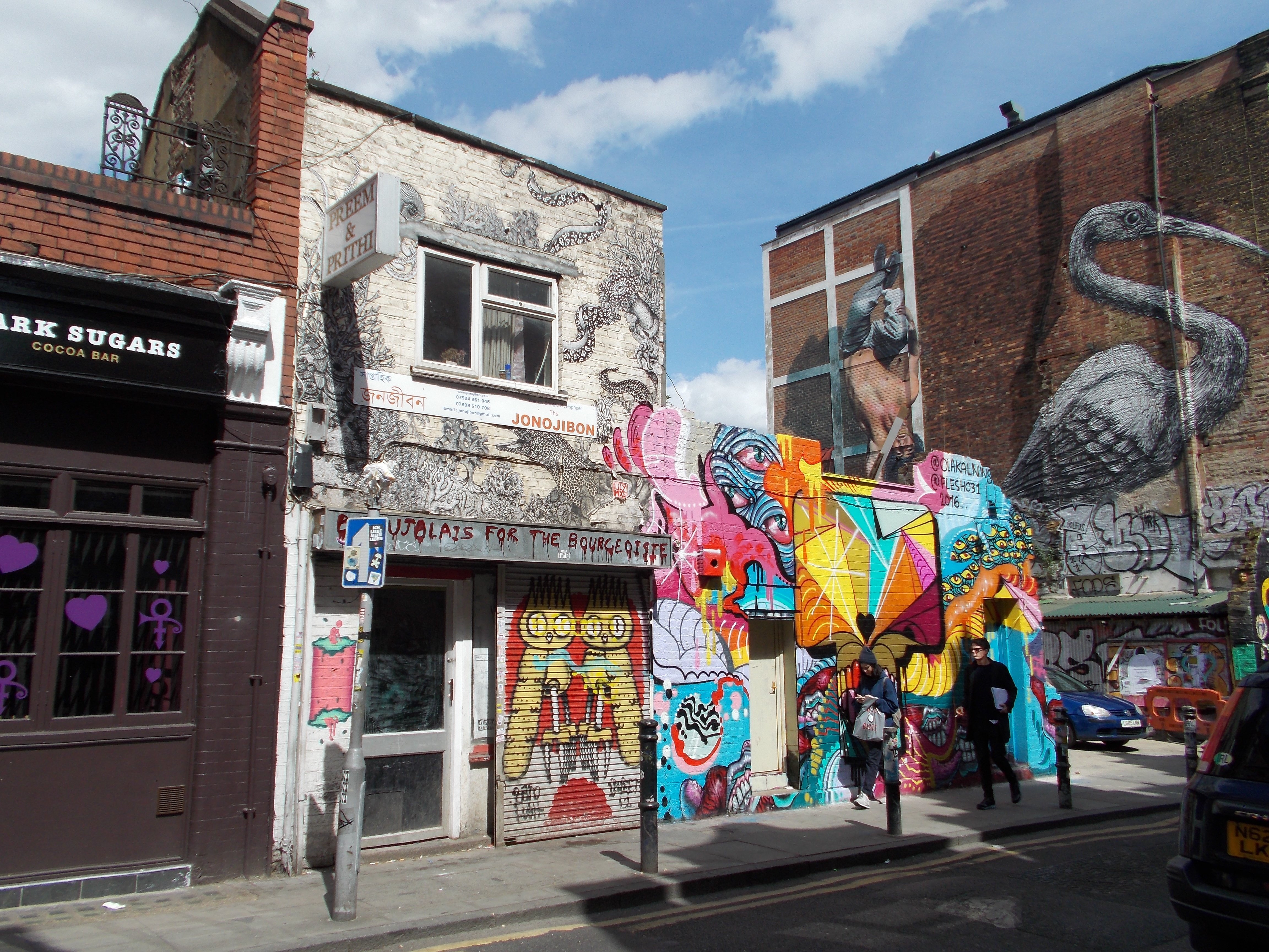 London on Foot East End Street Art