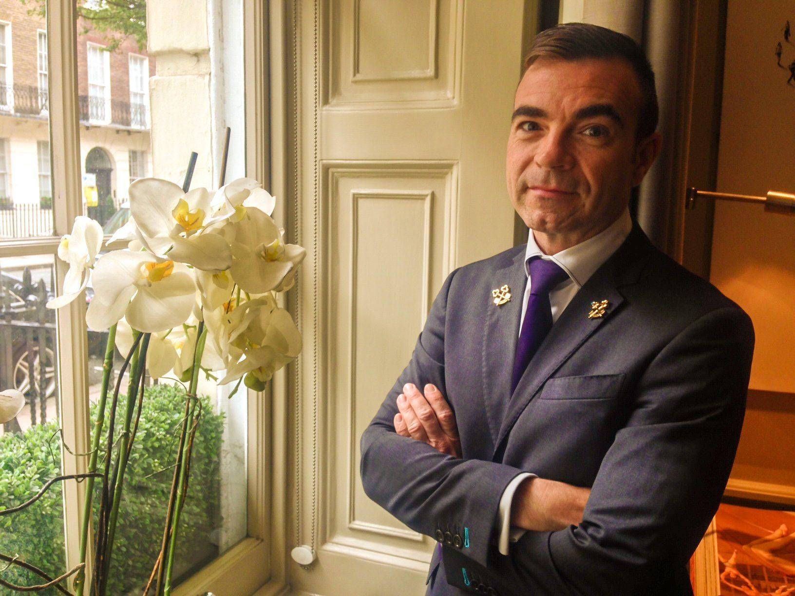 Theo Dubroy Head Concierge at The Arch London