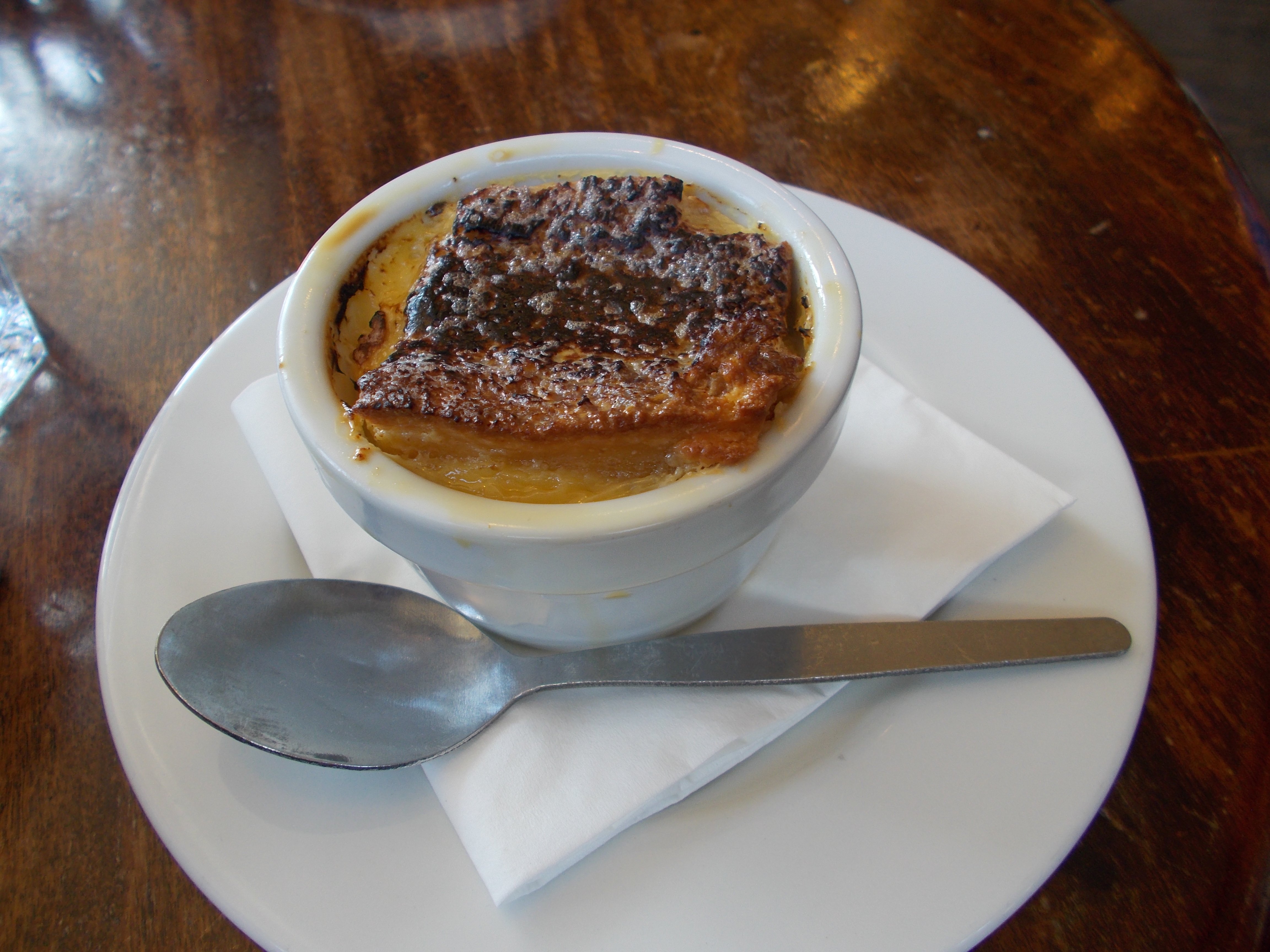 Bread and Butter Pudding The English Breakfast at Spitalfields