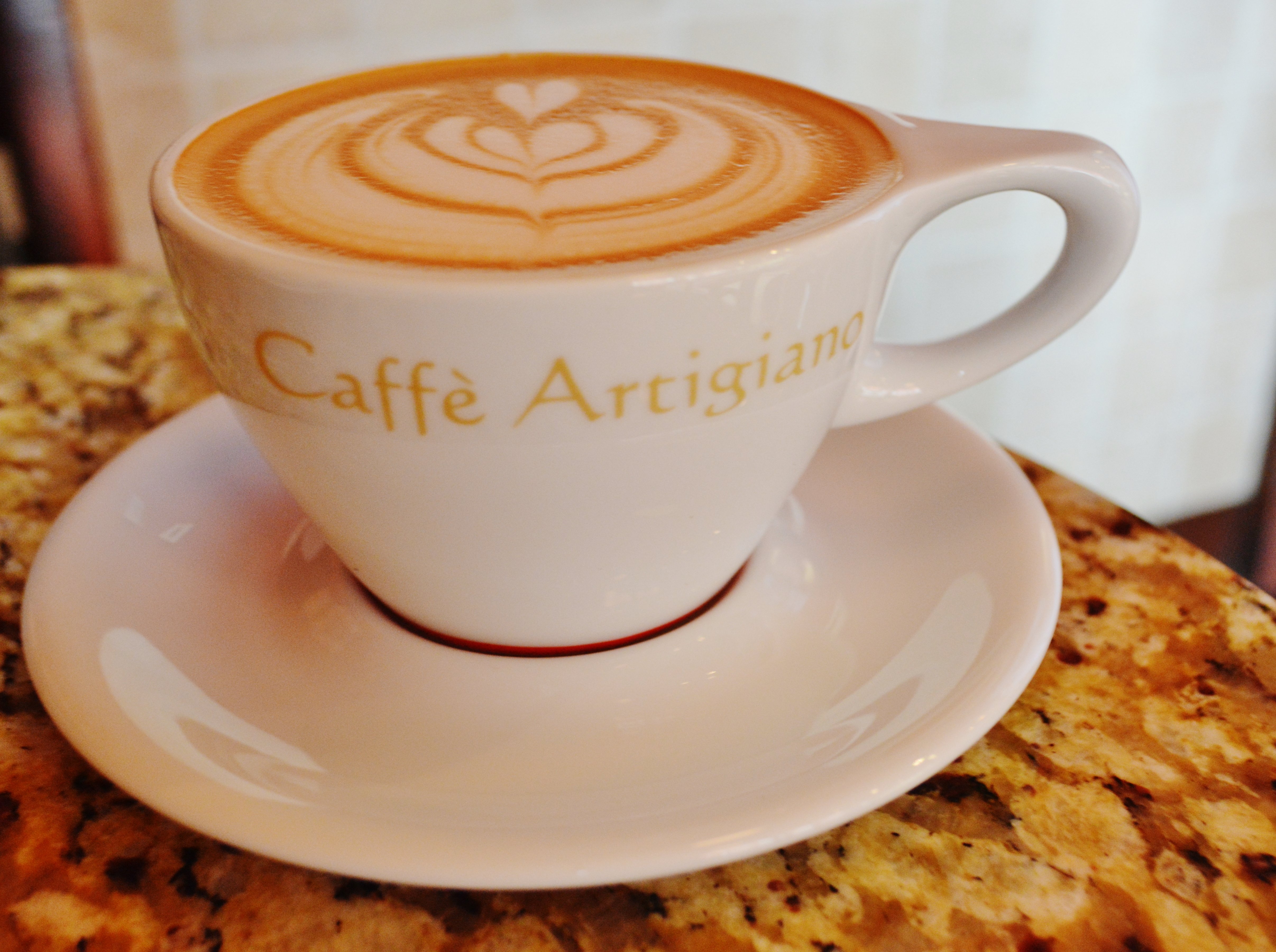 Spanish Latte at Caffè Artigiano- Vancouver
