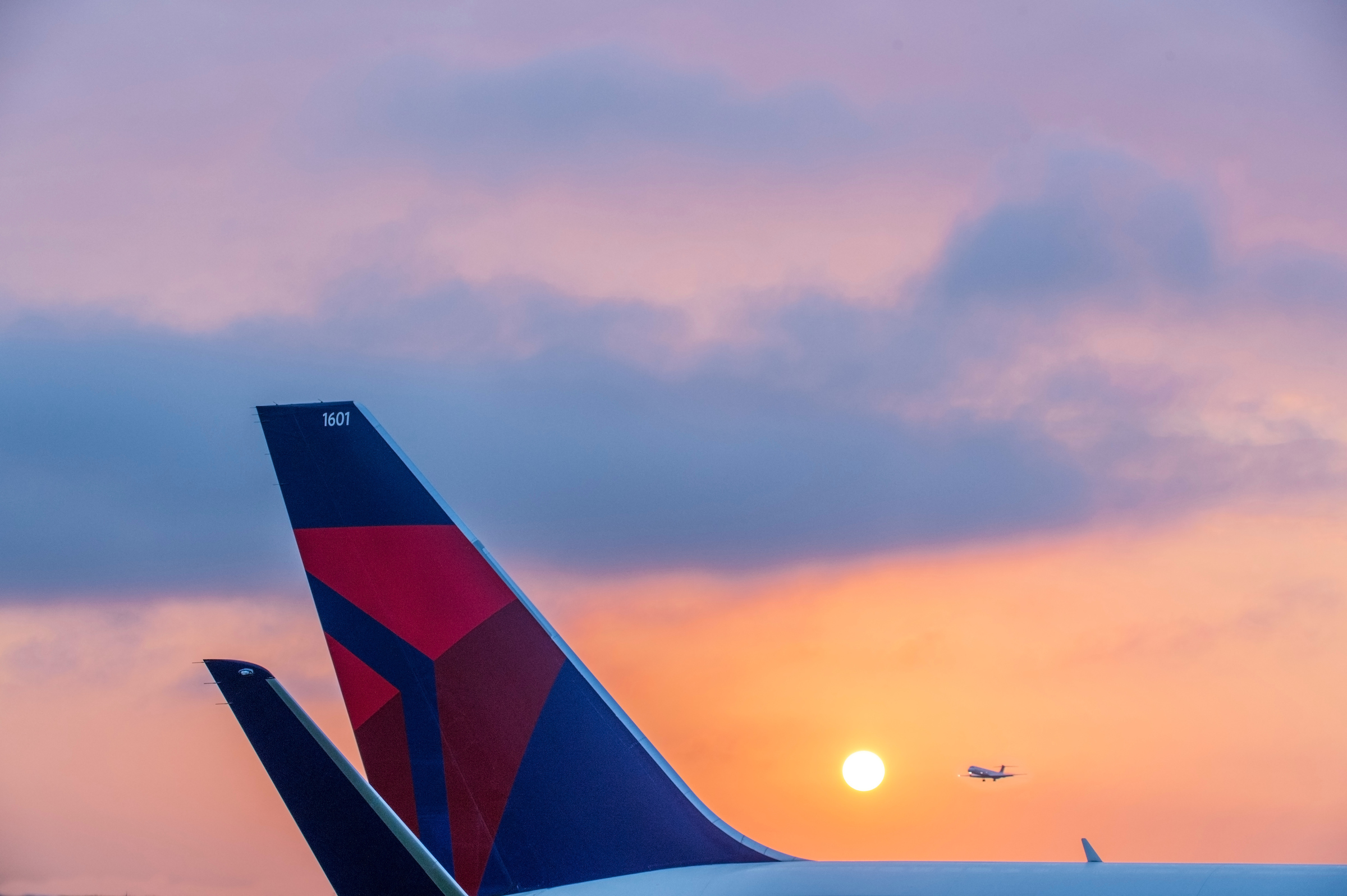 Delta adds Service - Tail of a Boeing 767-300 - Photo provided by Delta Airlines