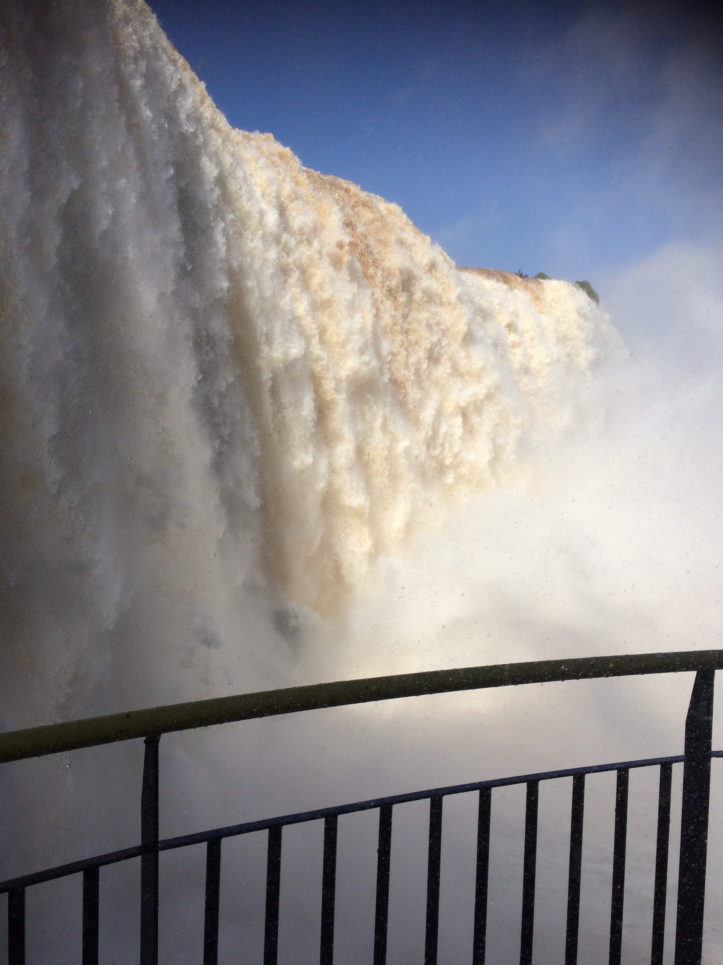 Iguazu Falls Up Close