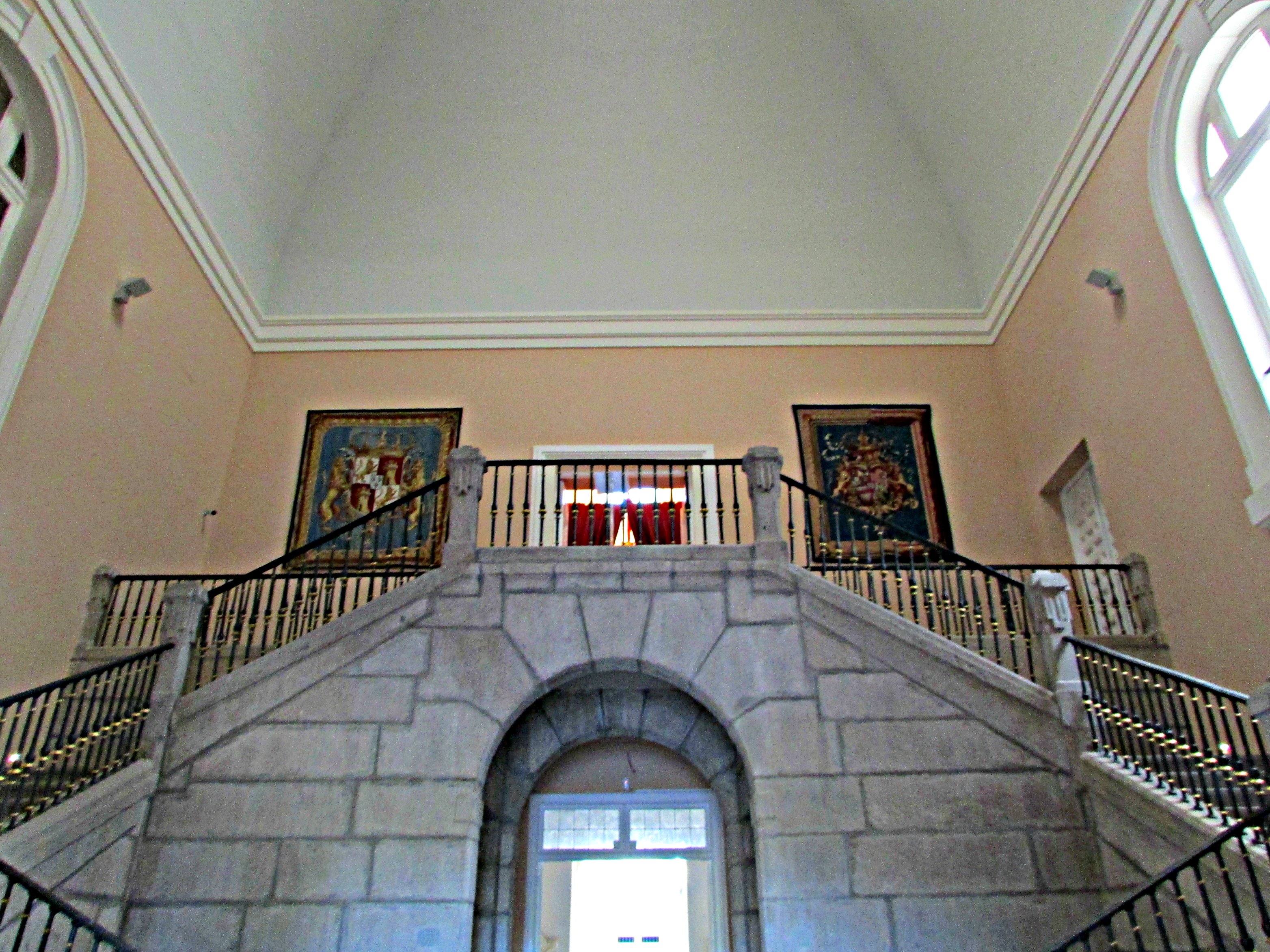 The main staircase Royal Palace of La Granja