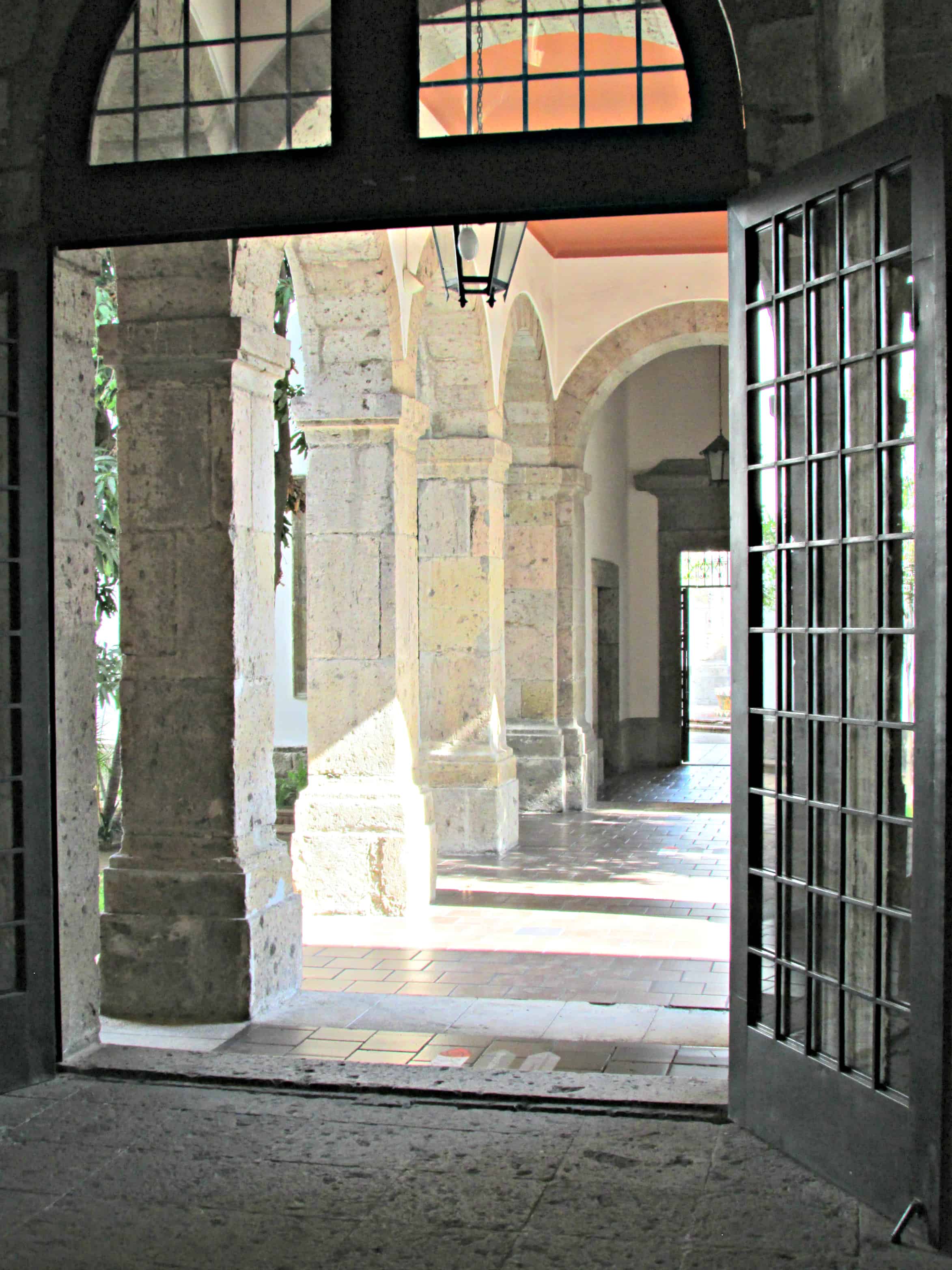 Courtyard in Hospicio Cabanas