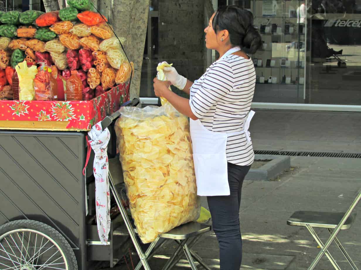 Street Vendor in Guadalajara