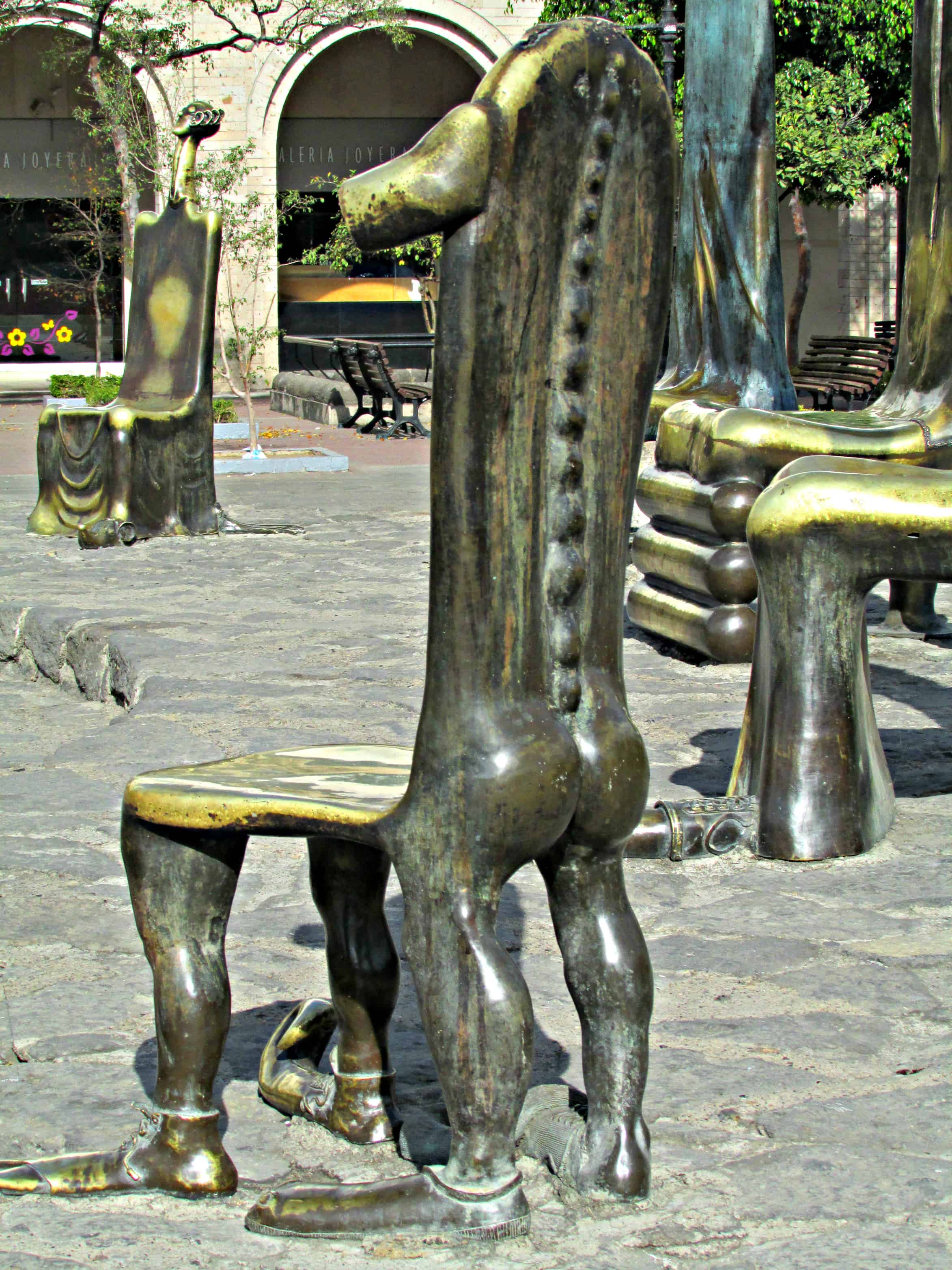 Bronze Seats by Alejandro Colunga
