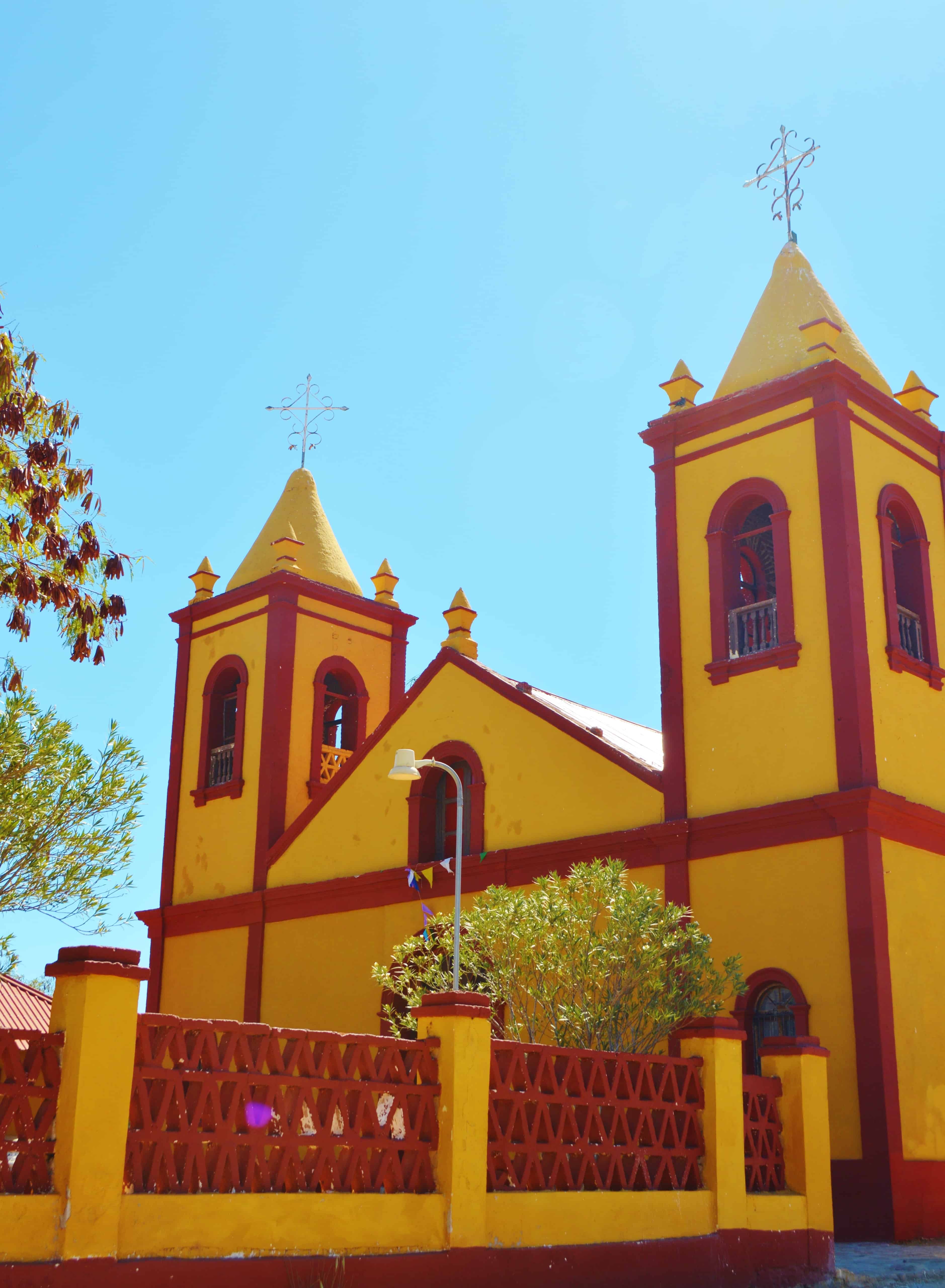 Church in El Triunfo Baja Mexico