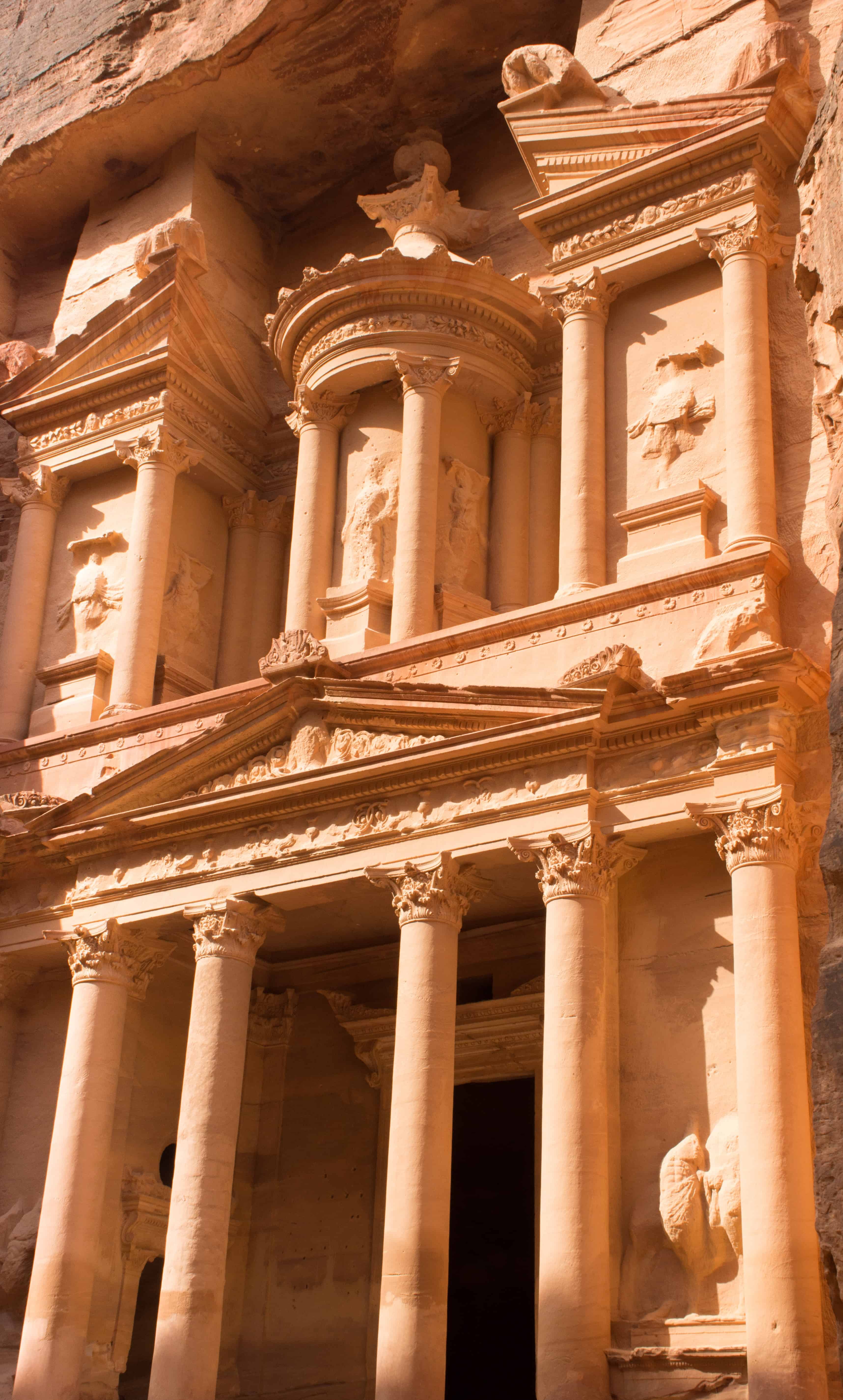 Petra's Famous Treasury in Kingdom of Jordan